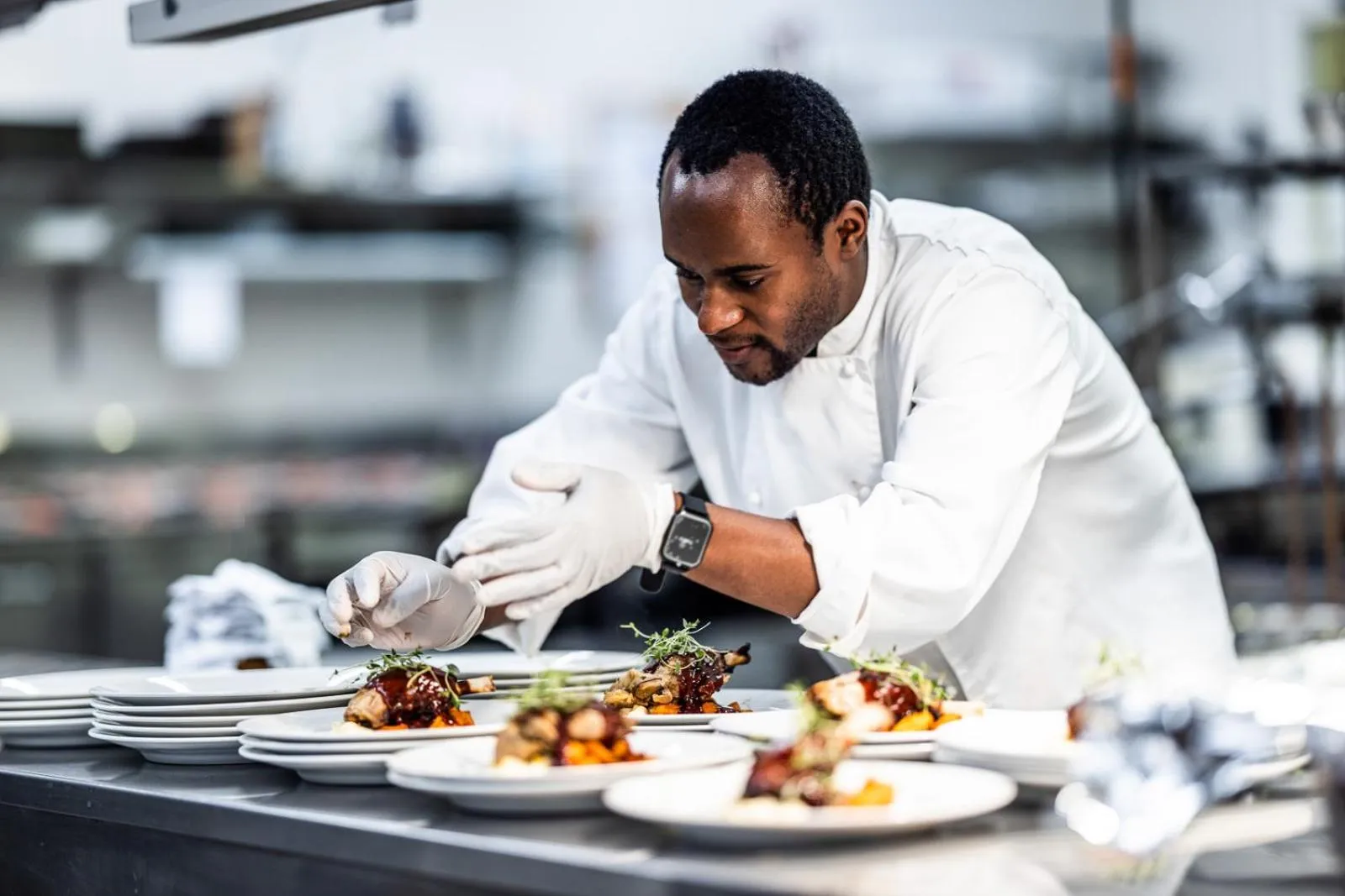 Staff in Straand Hotel