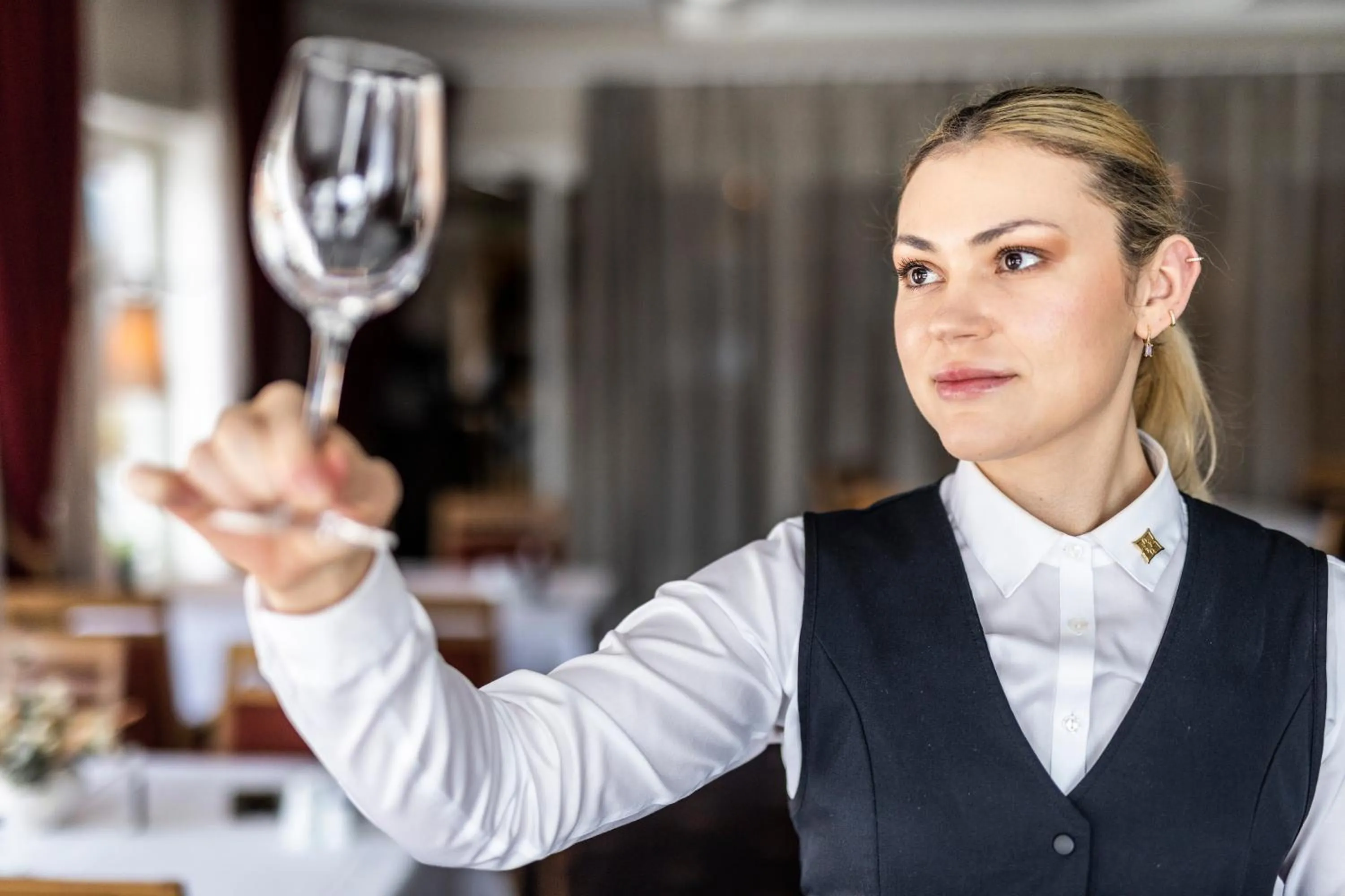 Staff in Straand Hotel