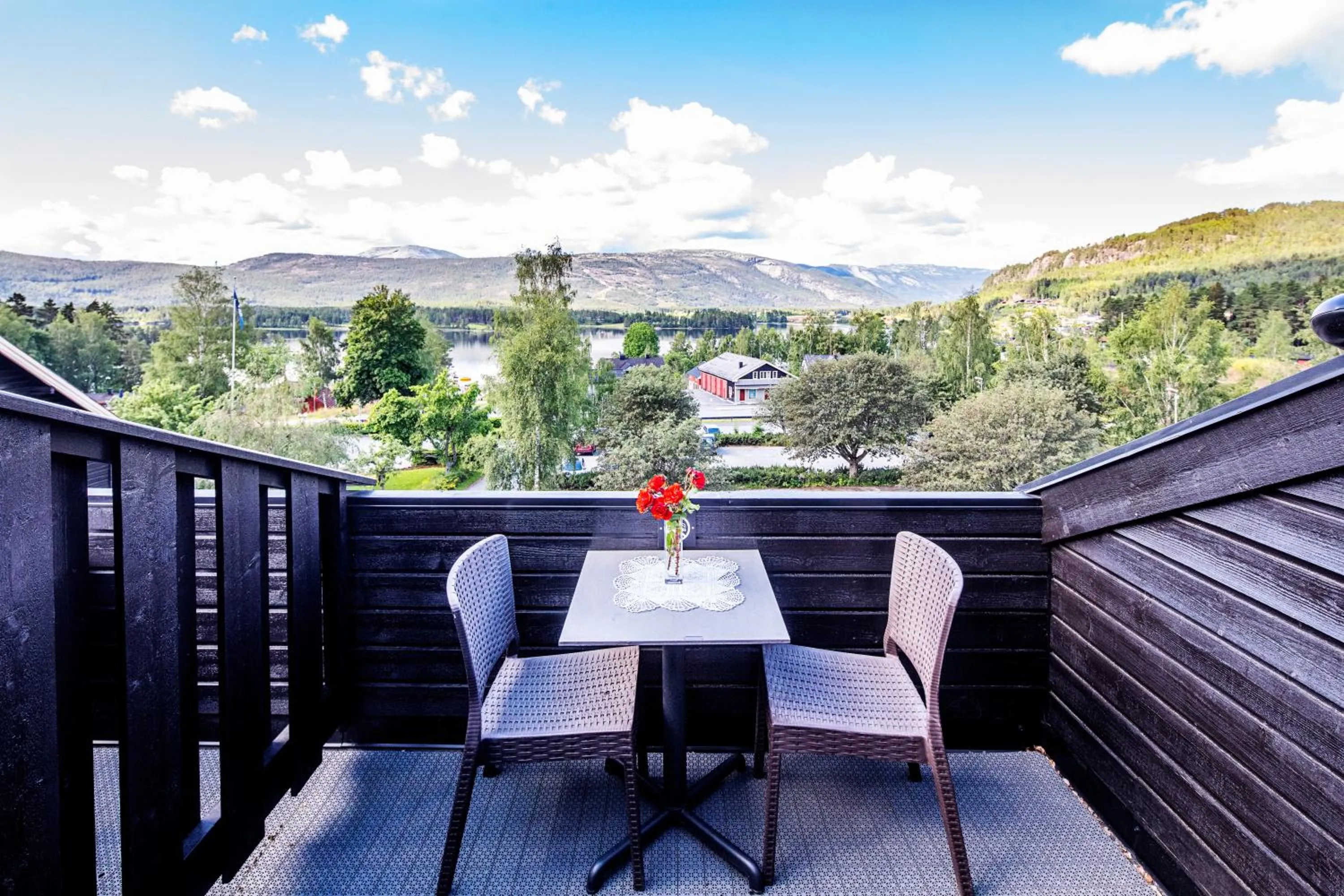 Patio in Straand Hotel