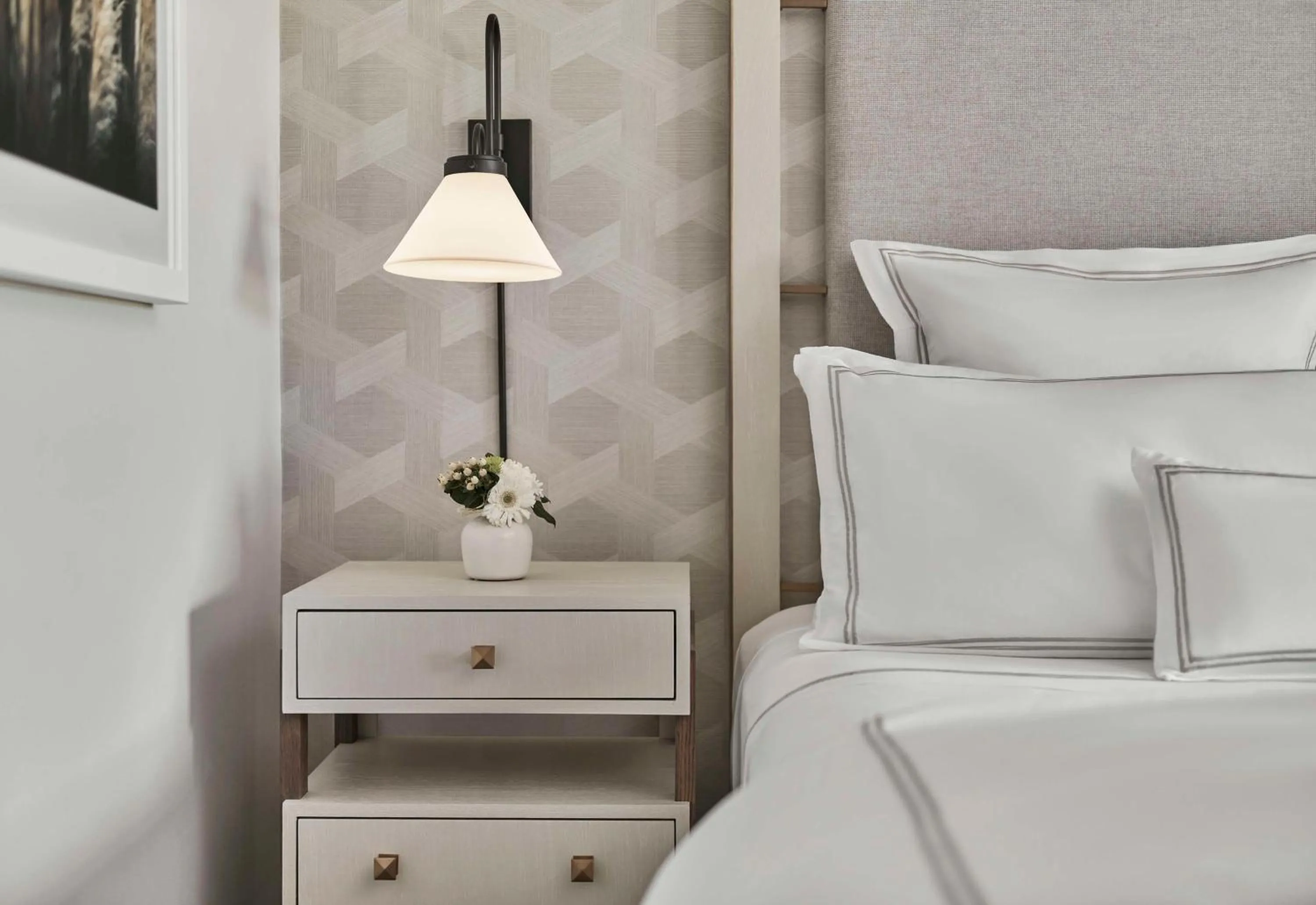 Bedroom, Bed in The Meritage Resort and Spa