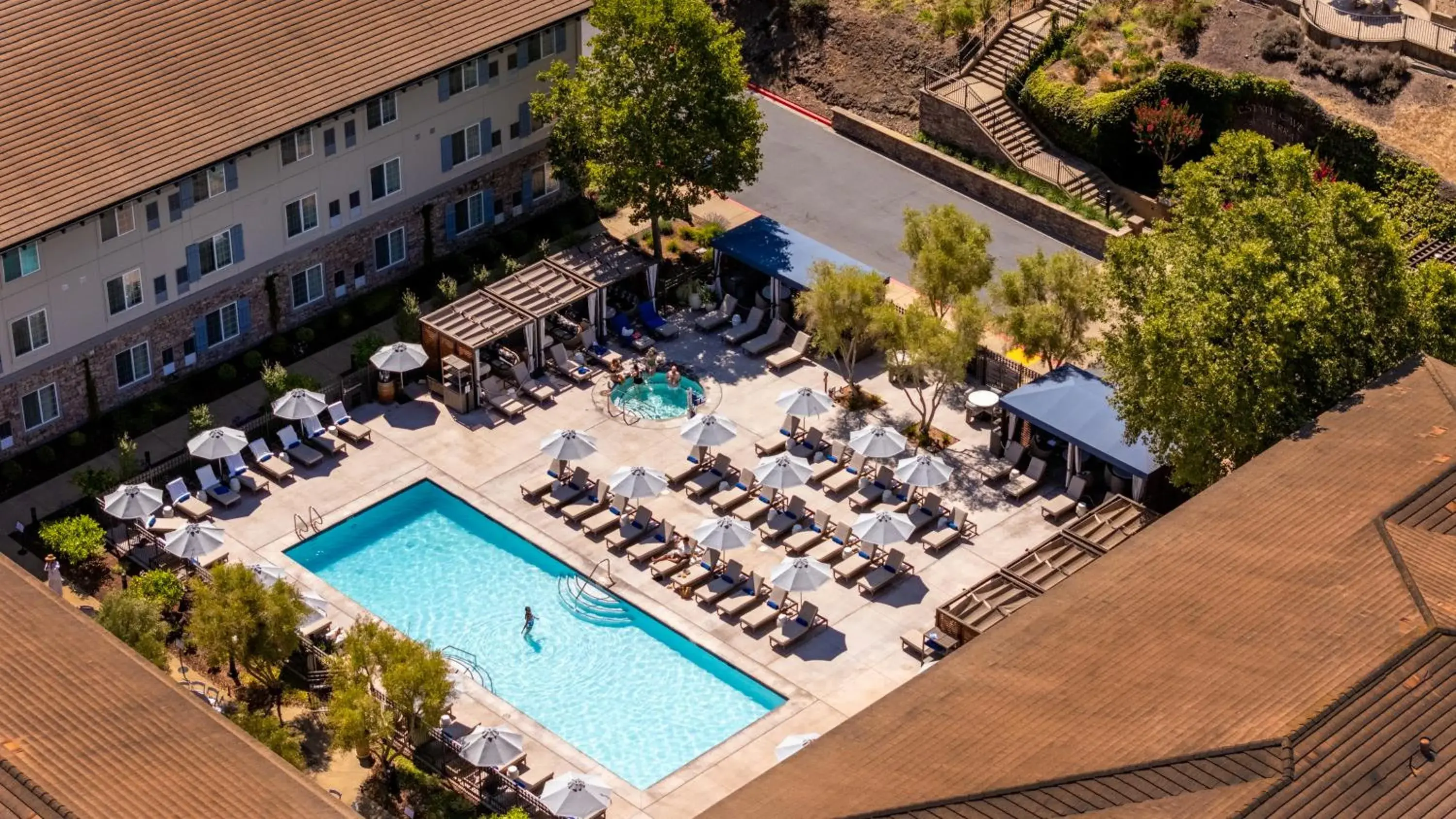 Swimming pool in The Meritage Resort and Spa Swimming pool in The Meritage Resort and Spa