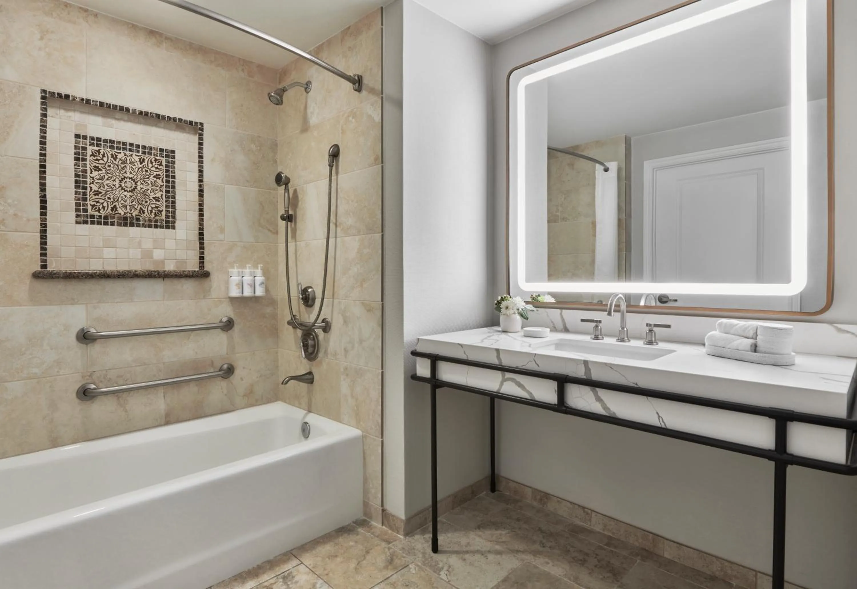 Shower in The Meritage Resort and Spa