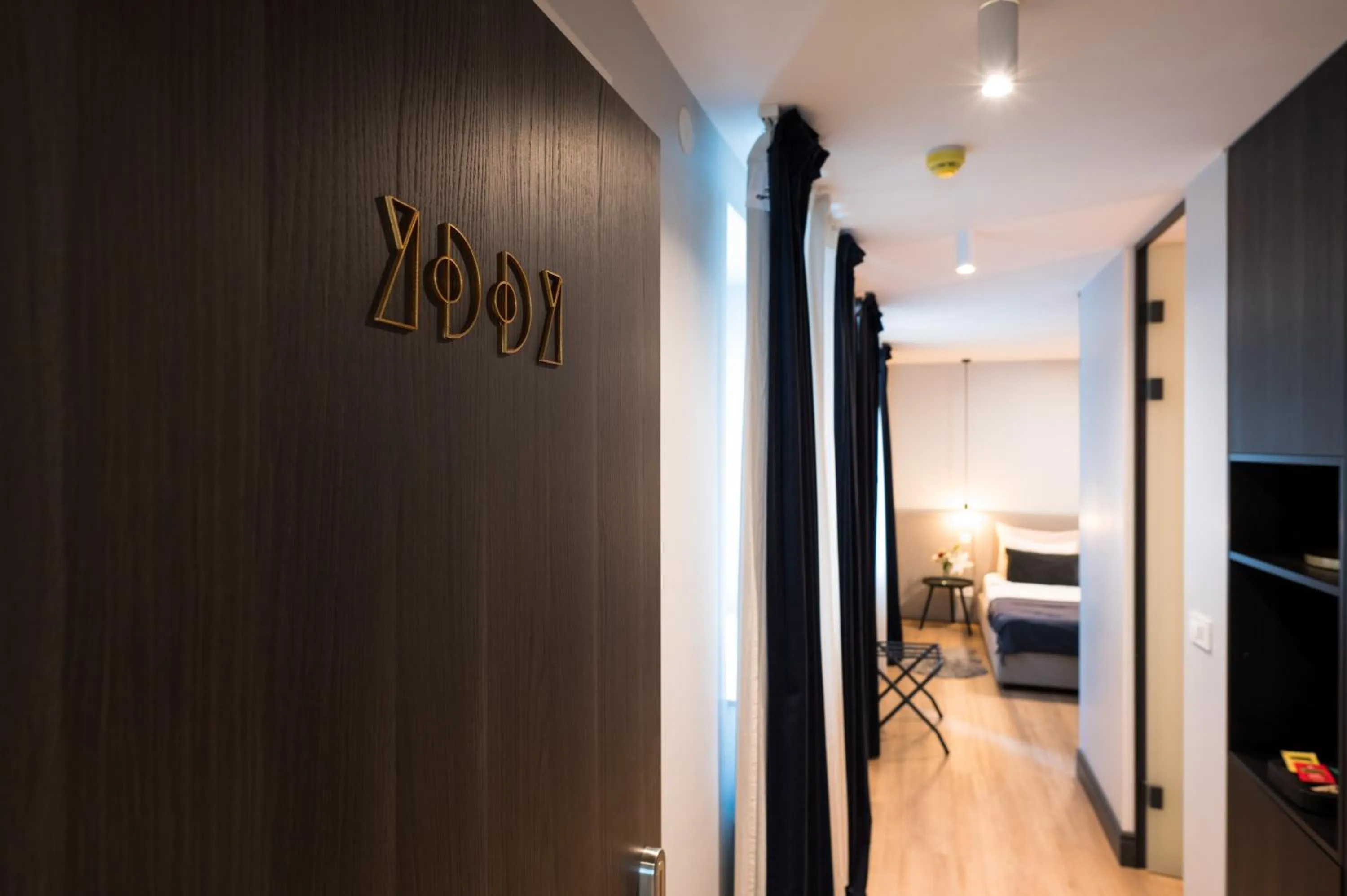 Bedroom, Bed in Doma Zagreb Aparthotel