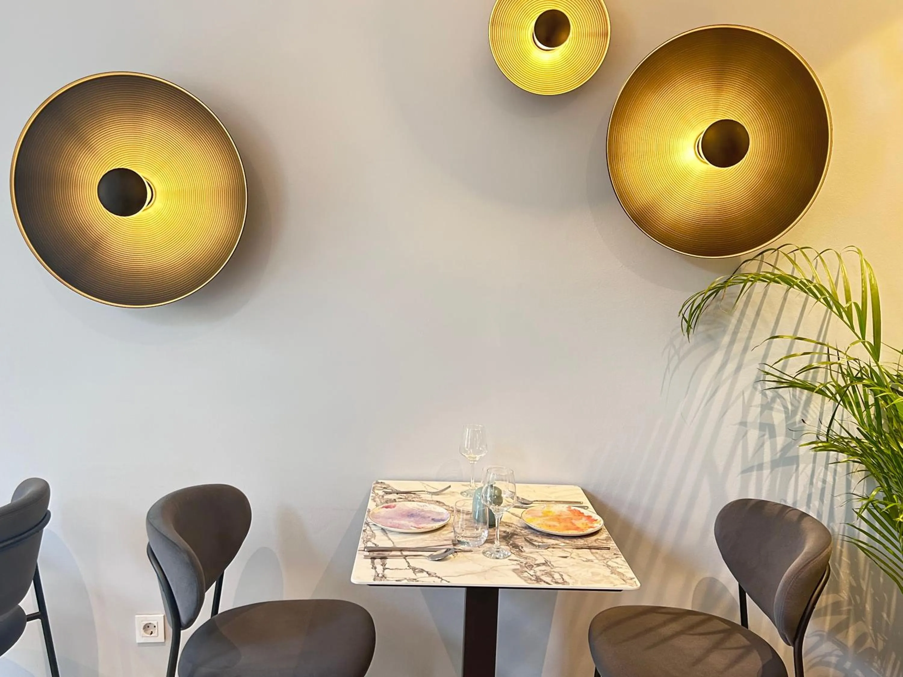 Seating area in Doma Zagreb Aparthotel