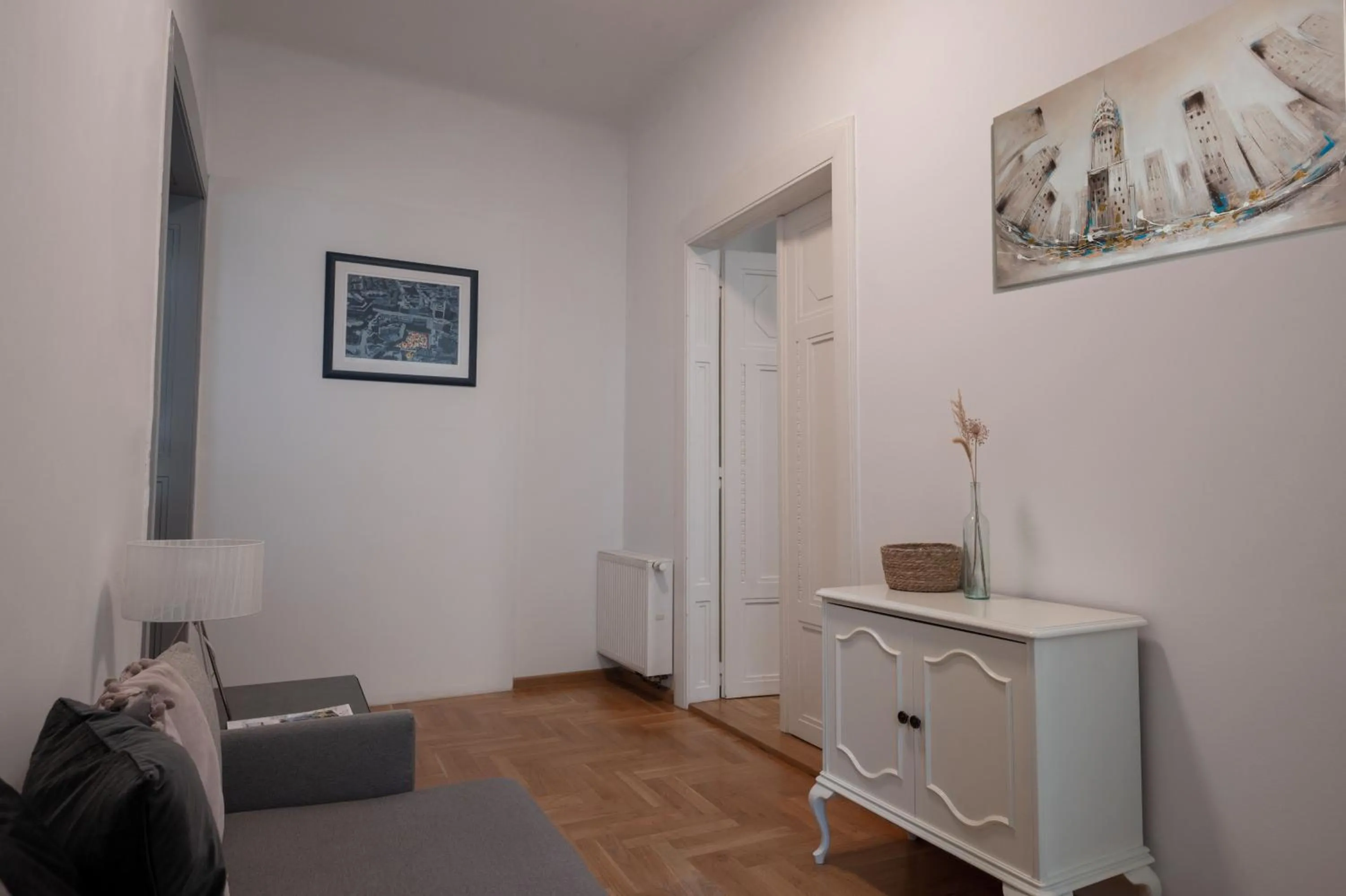 Living room in Doma Zagreb Aparthotel