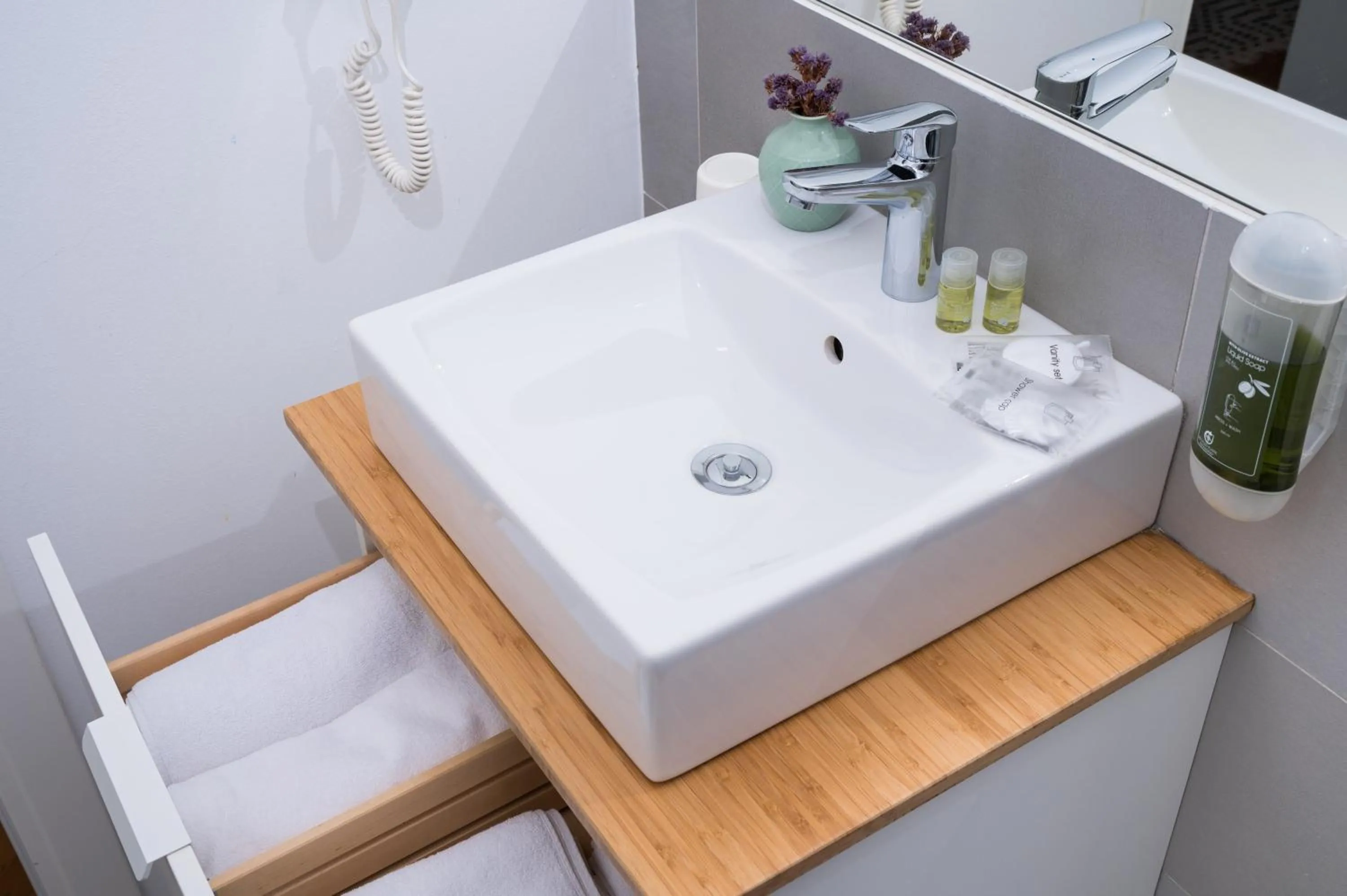 Bathroom in Doma Zagreb Aparthotel