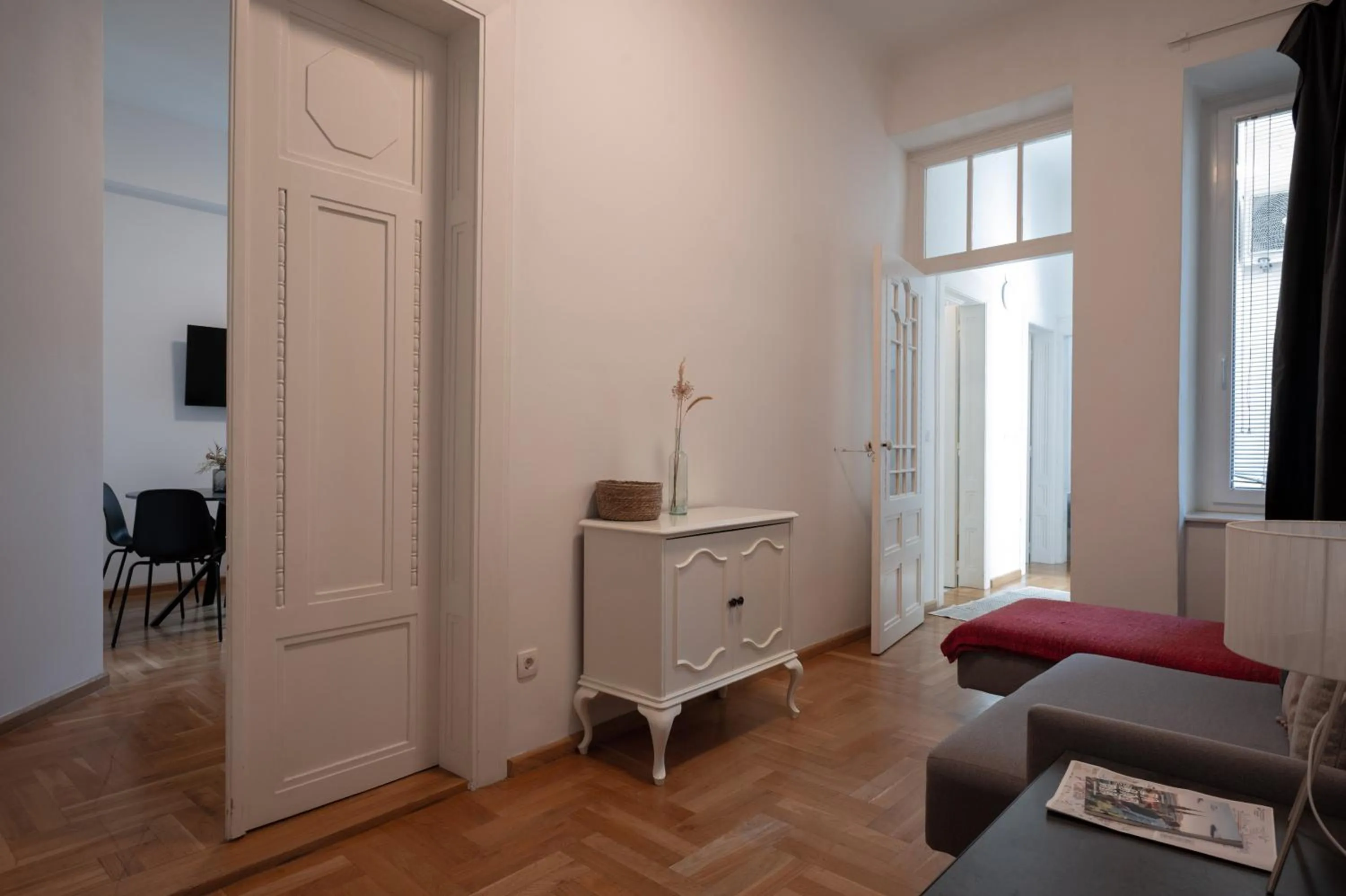 Living room in Doma Zagreb Aparthotel