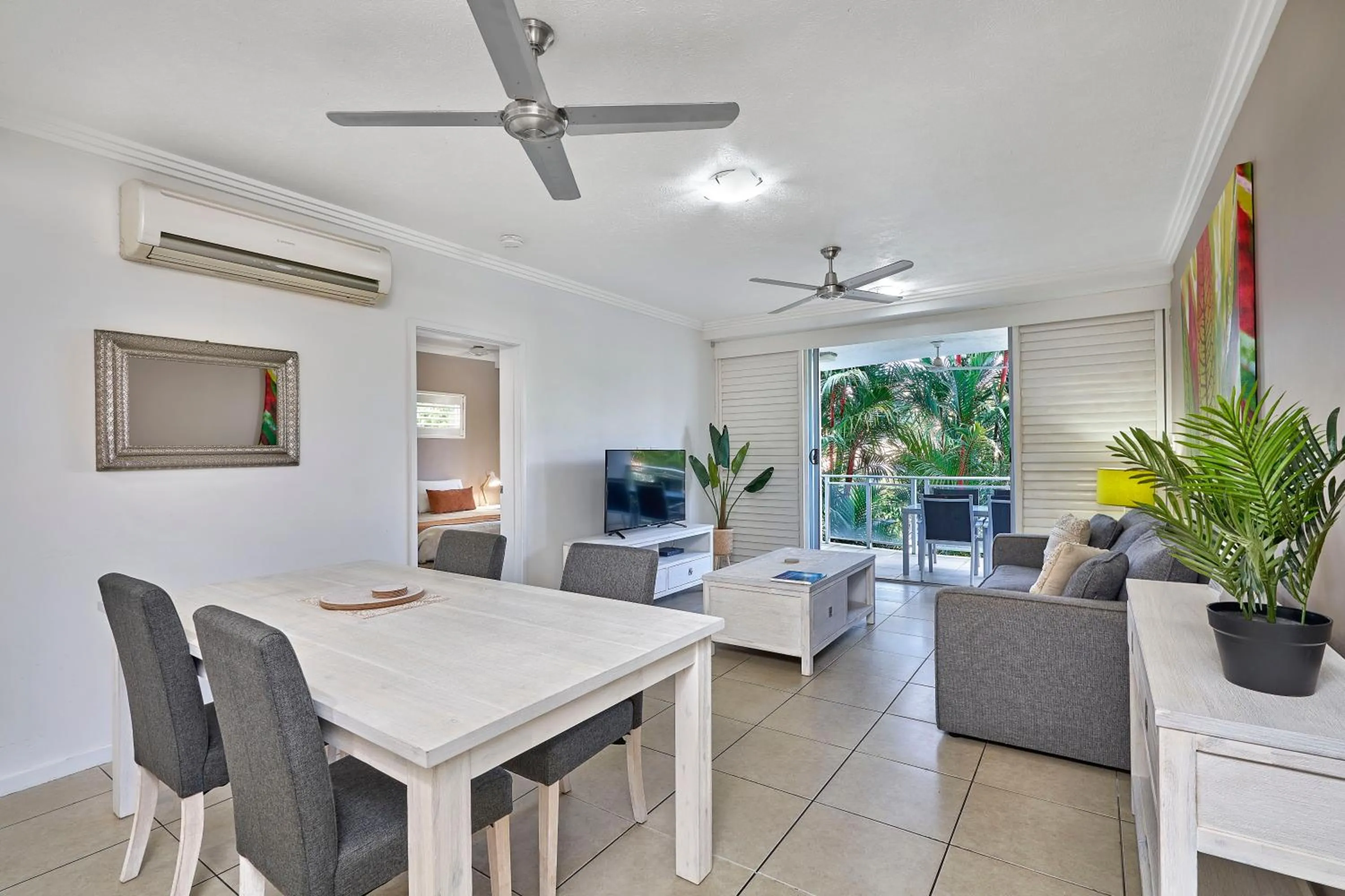 Living room in Vision Apartments