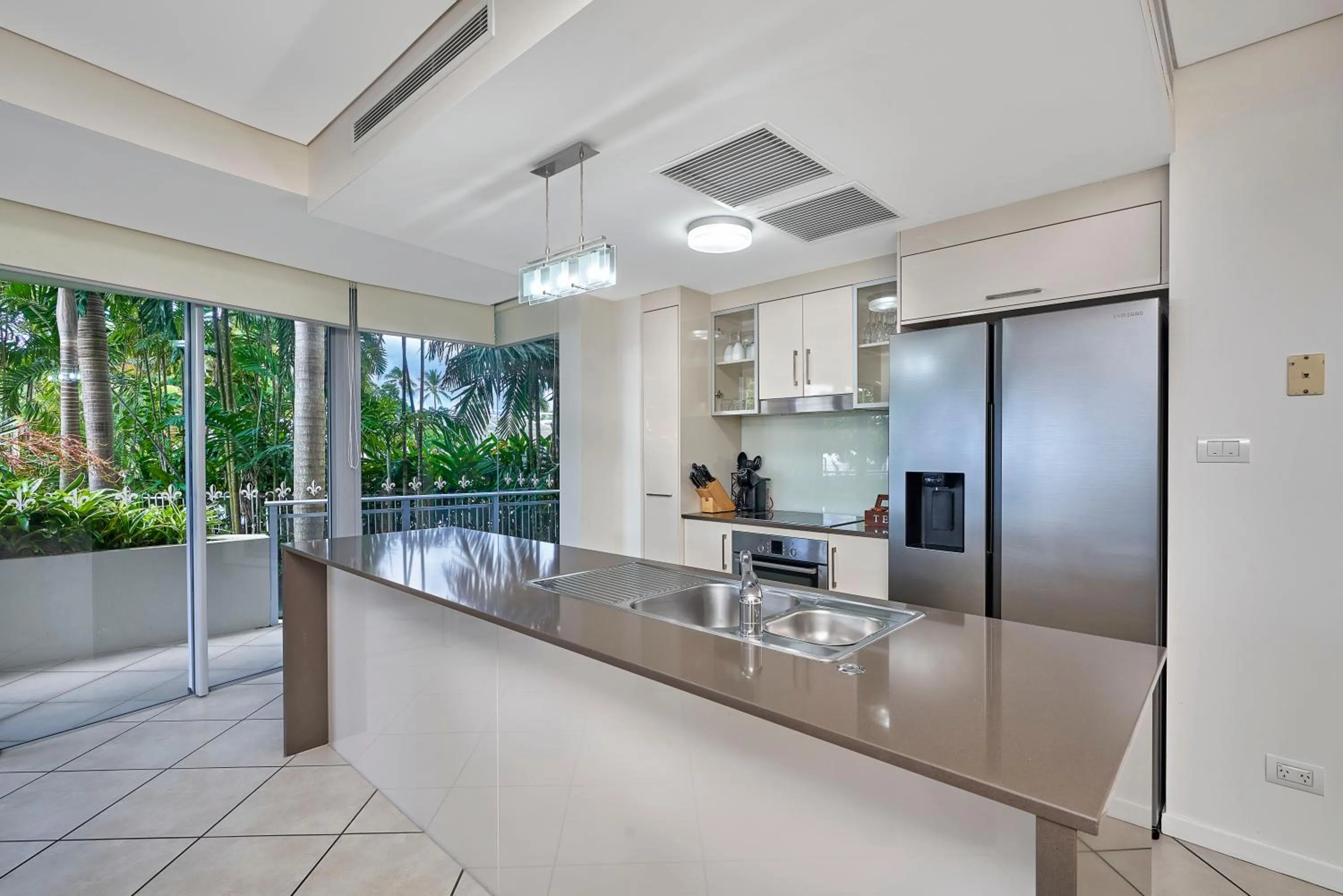 kitchen in Vision Apartments
