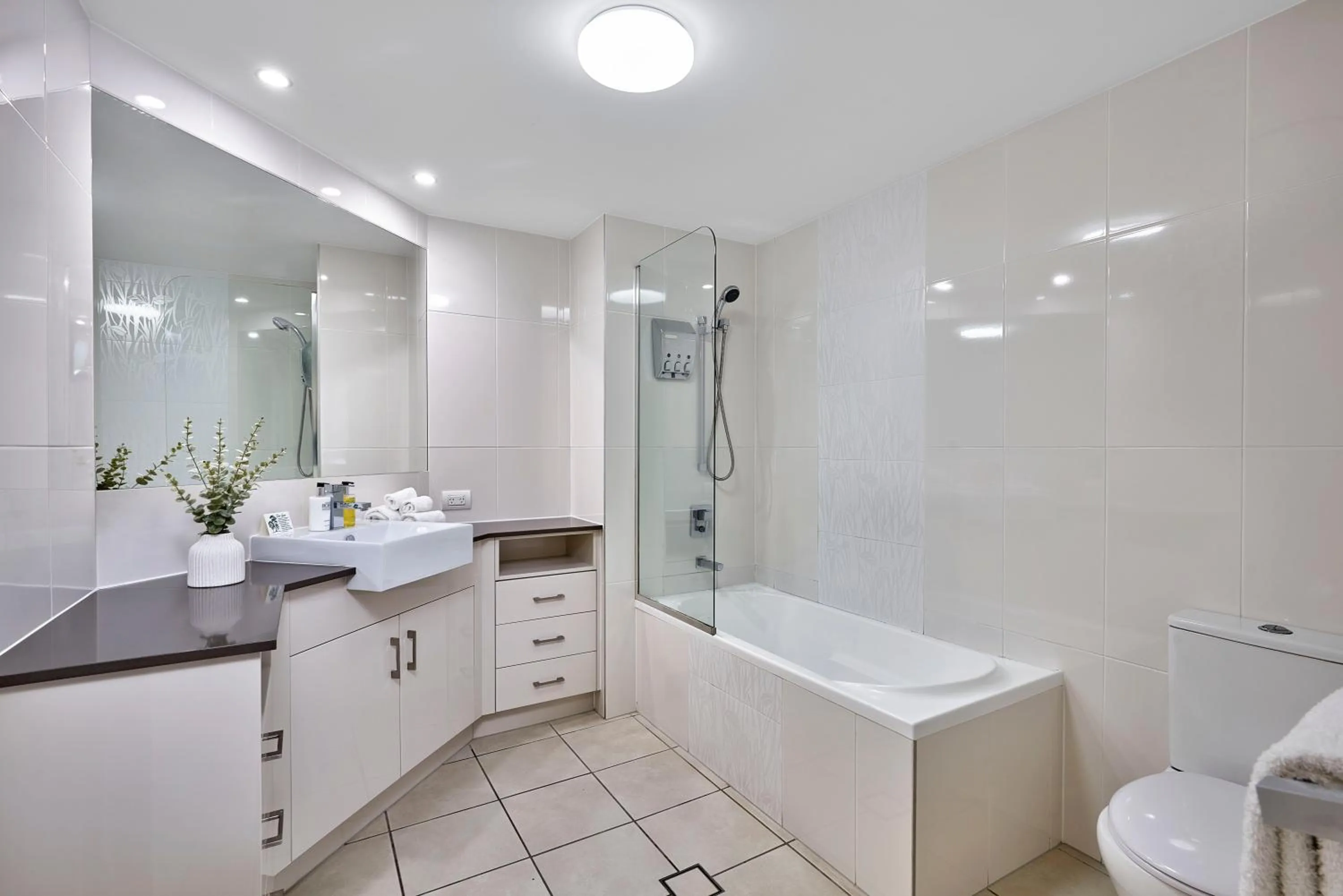 Bathroom in Vision Apartments