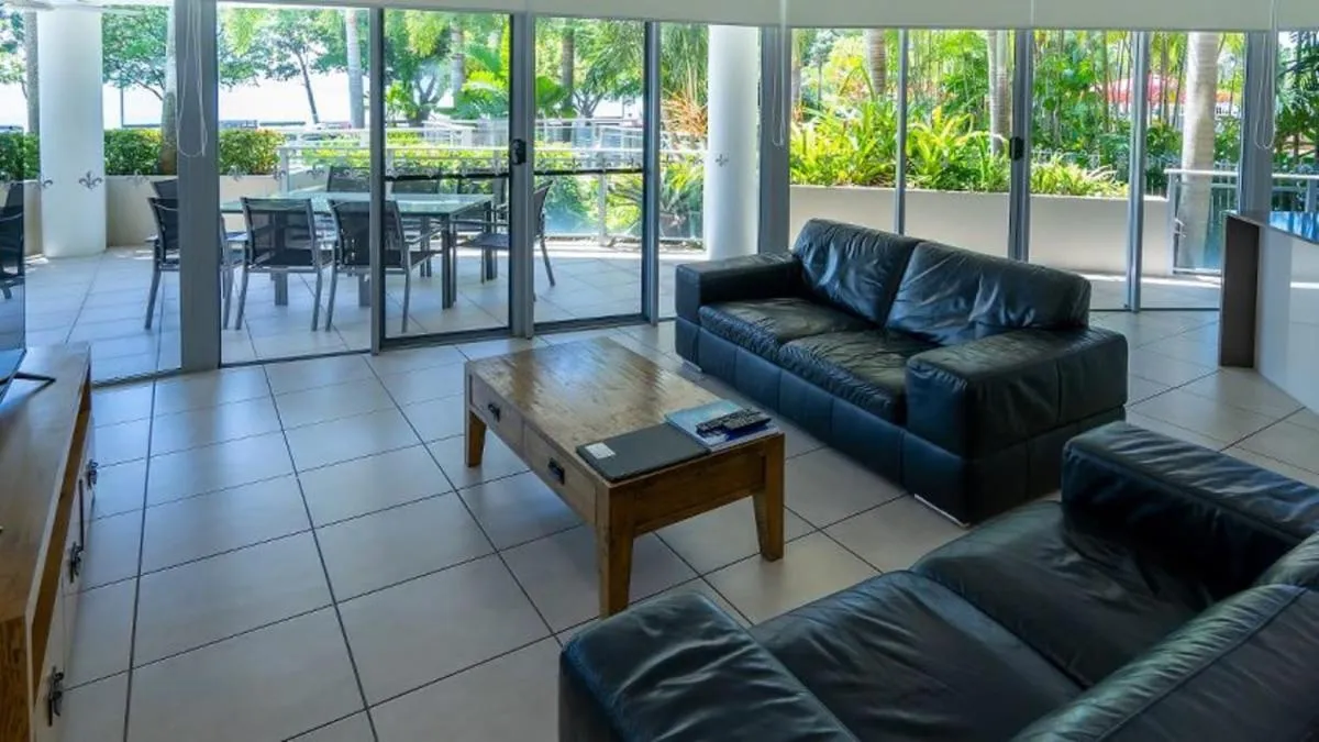 Living room in Vision Apartments