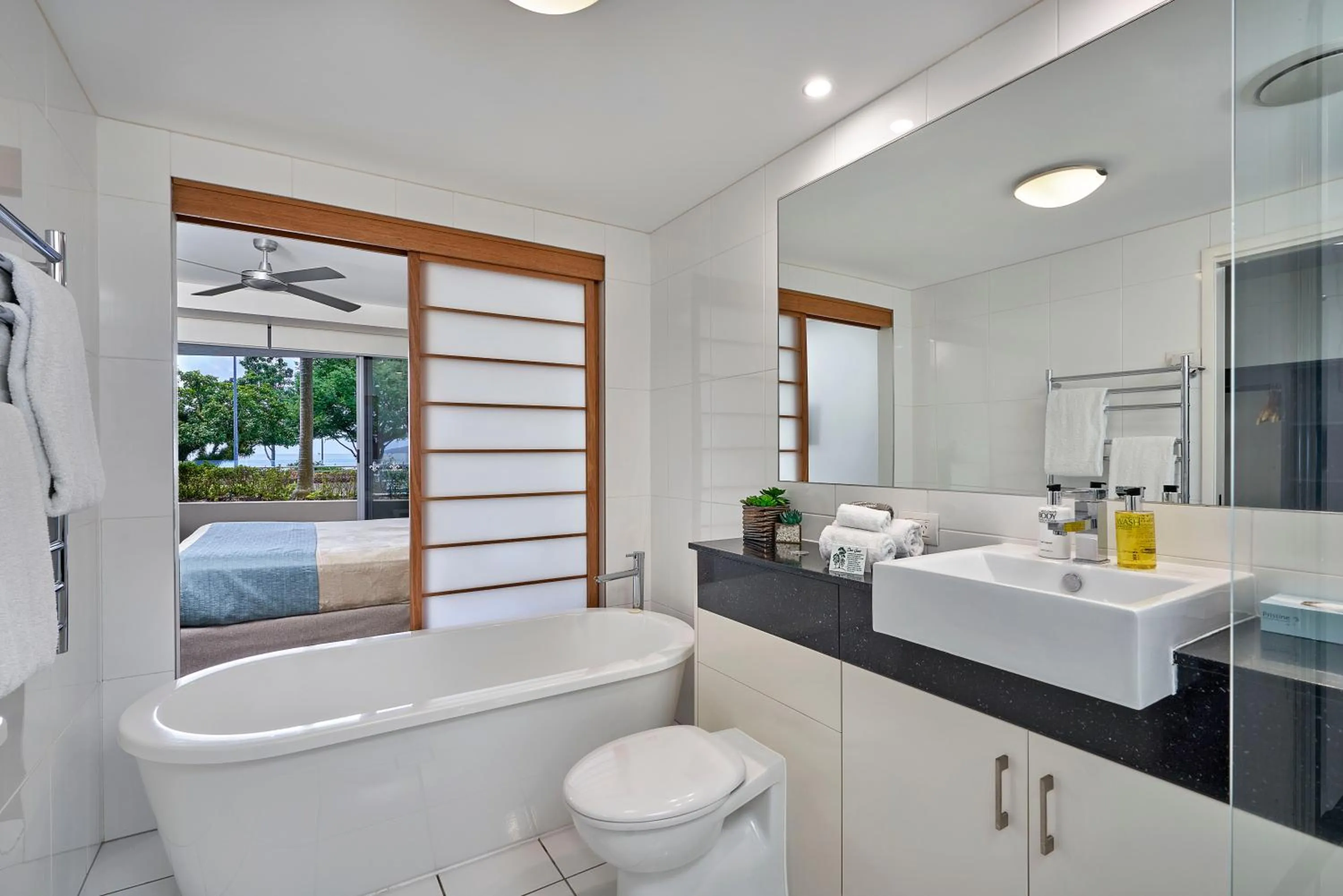 Bathroom in Vision Apartments