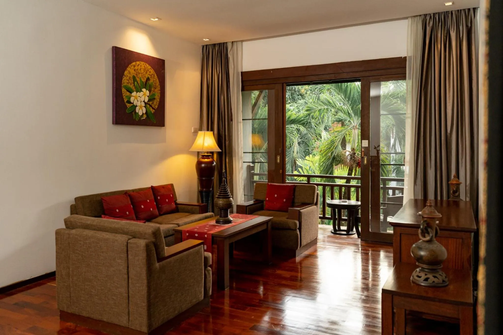 Seating area in Green Park Boutique Hotel