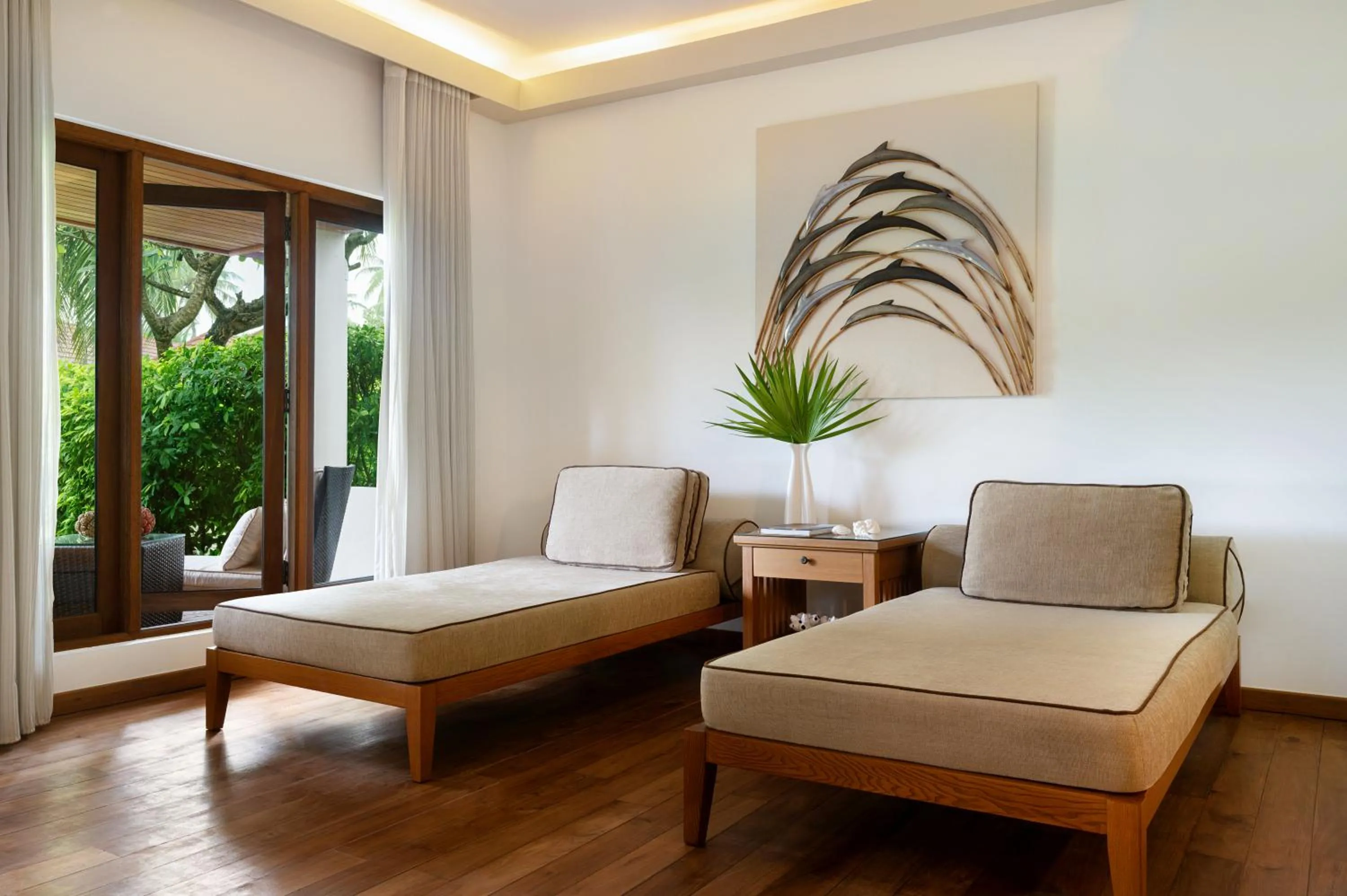 Bed in Kurumba Maldives