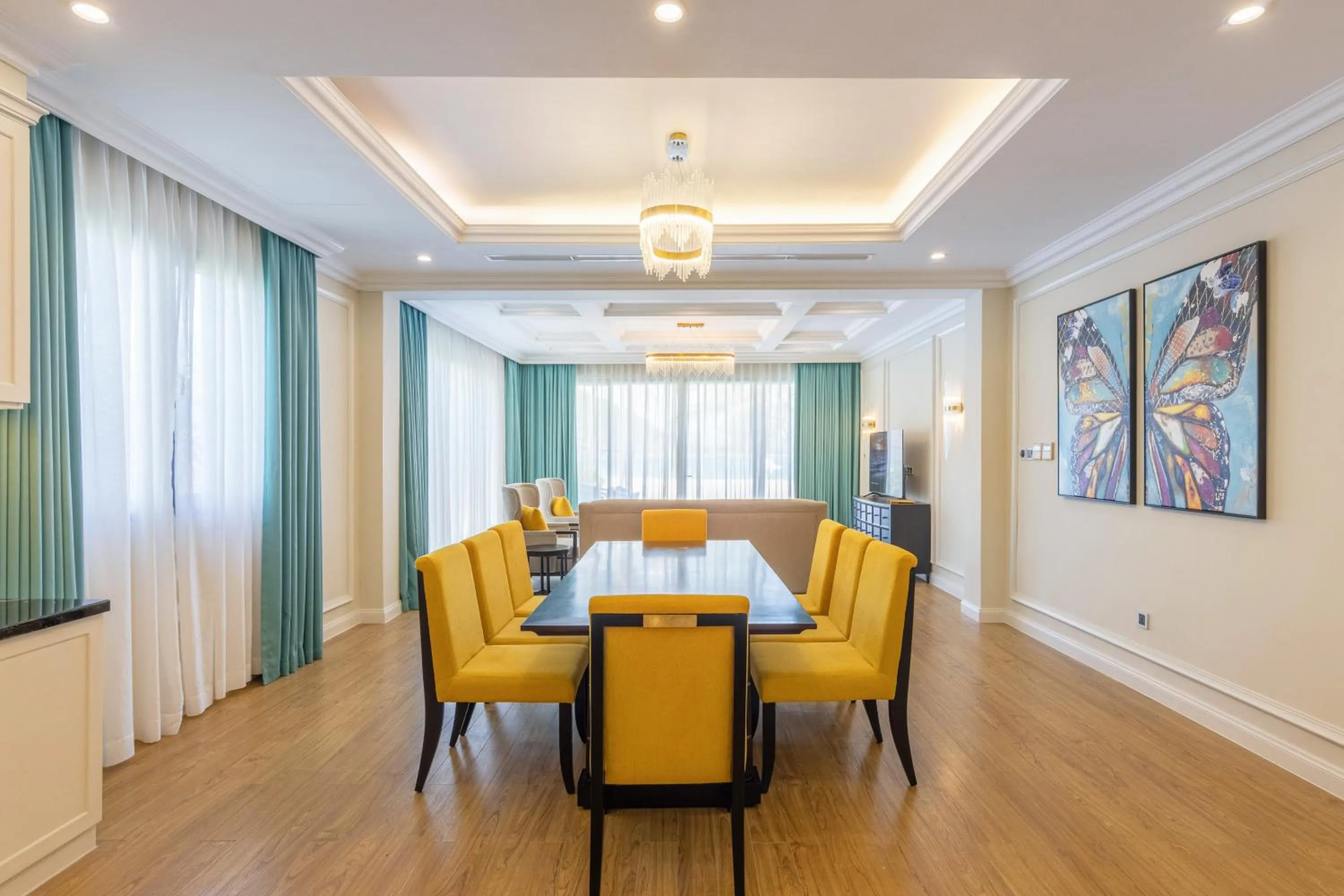 Living room in Vinpearl Resort Nha Trang