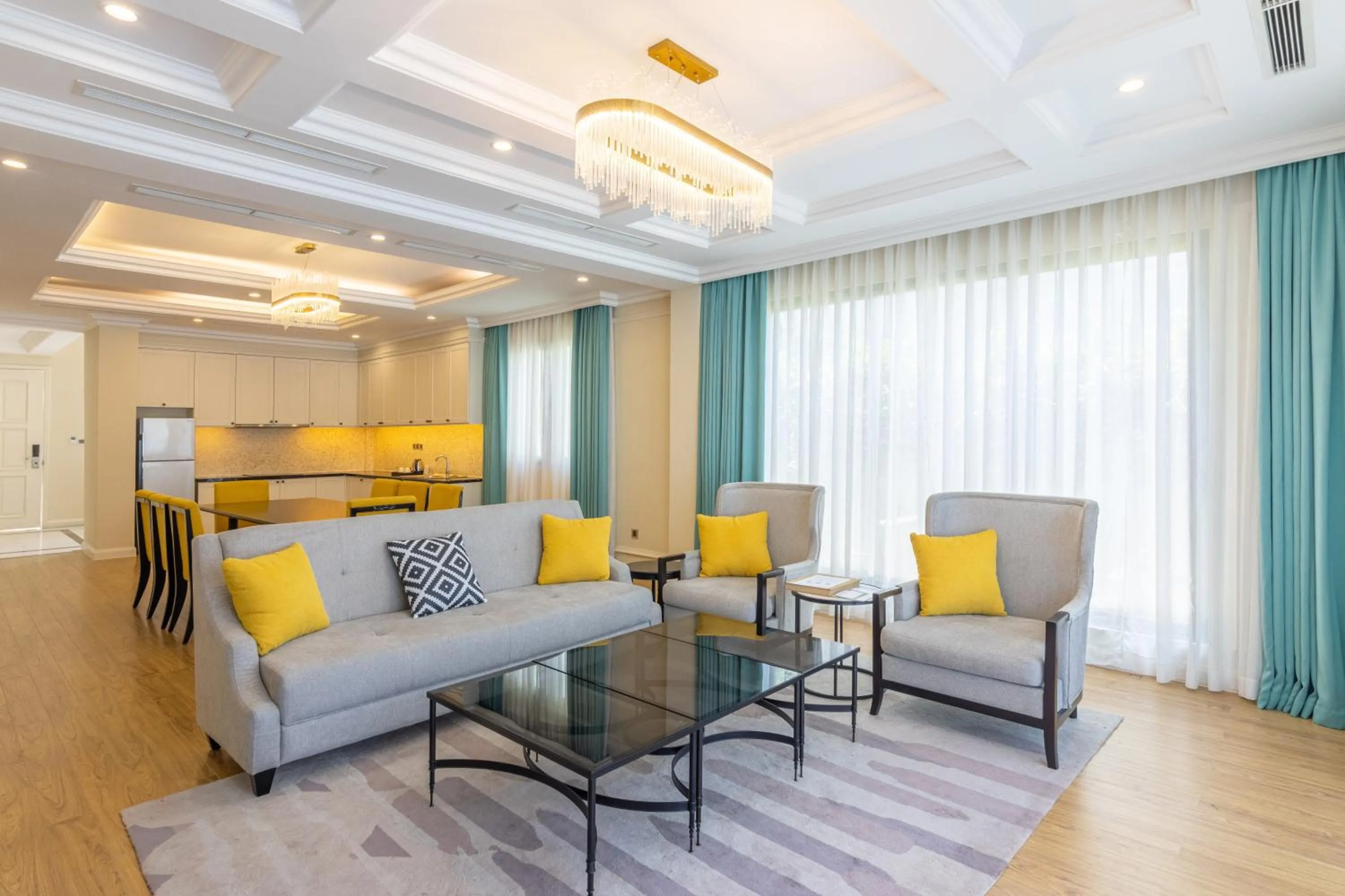 Living room in Vinpearl Resort Nha Trang