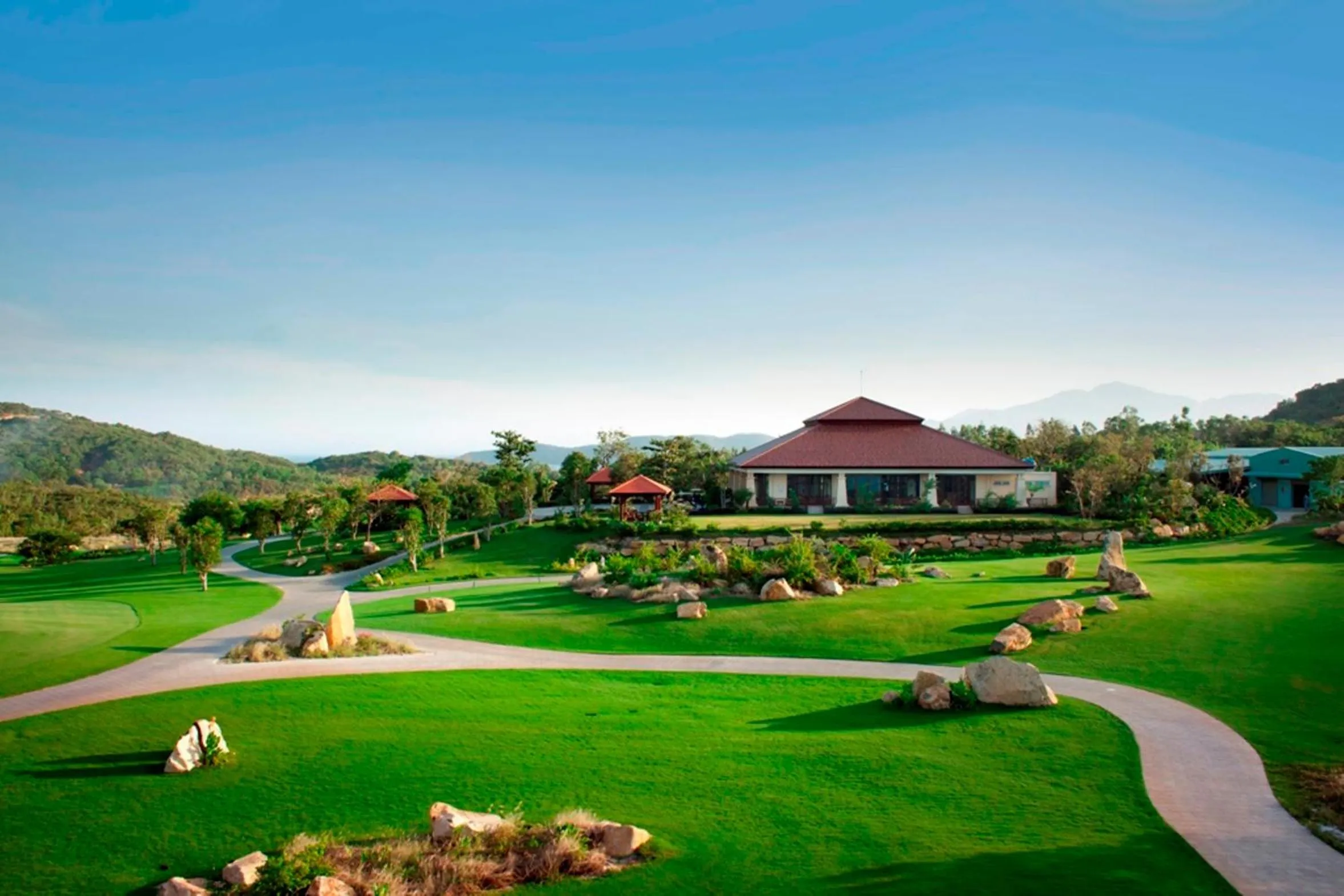 Golfcourse in Vinpearl Resort Nha Trang
