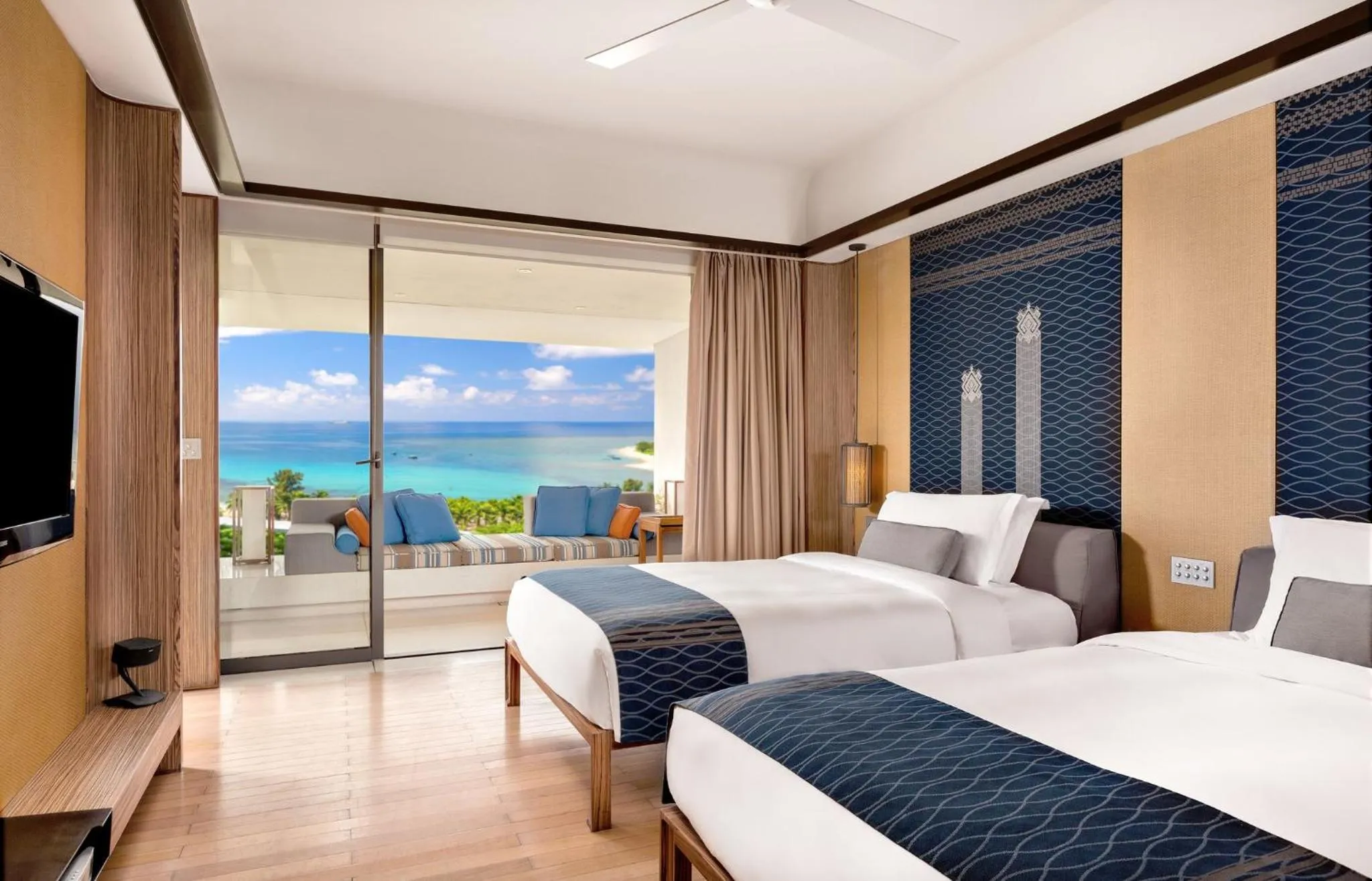 Photo of the whole room, Bed in InterContinental Sanya Resort by IHG