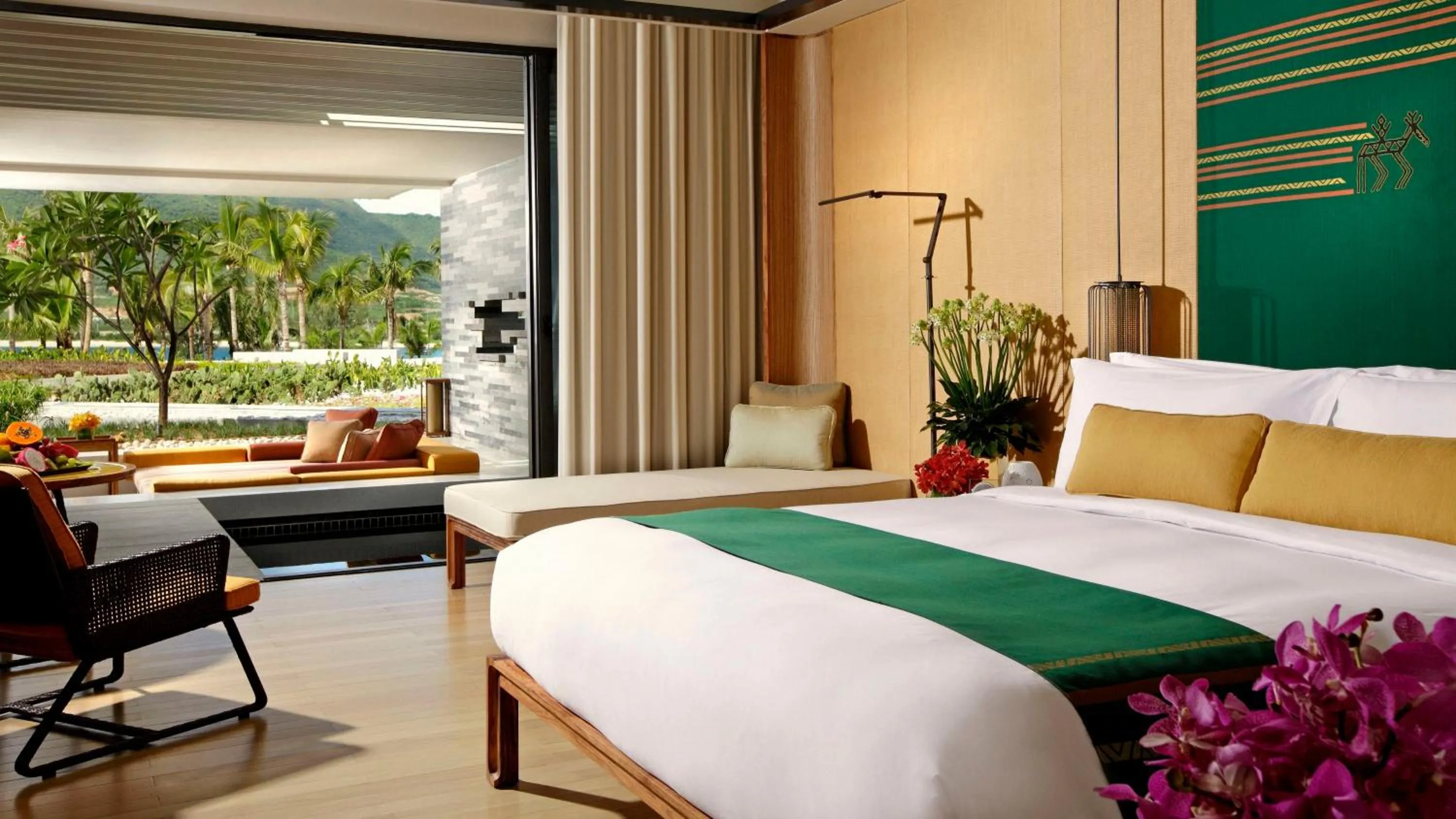 Photo of the whole room, Bed in InterContinental Sanya Resort by IHG