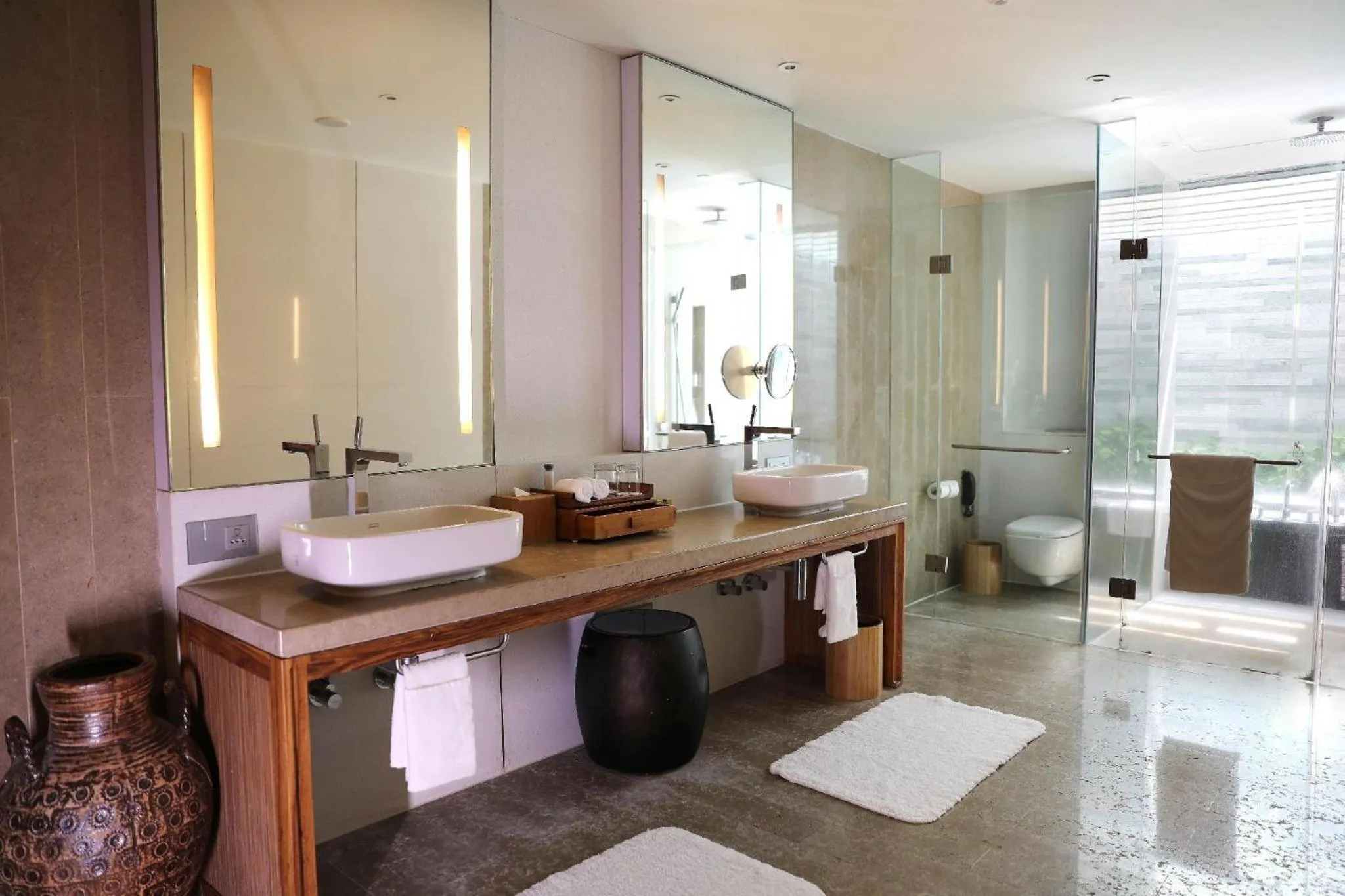 Bathroom in InterContinental Sanya Resort by IHG