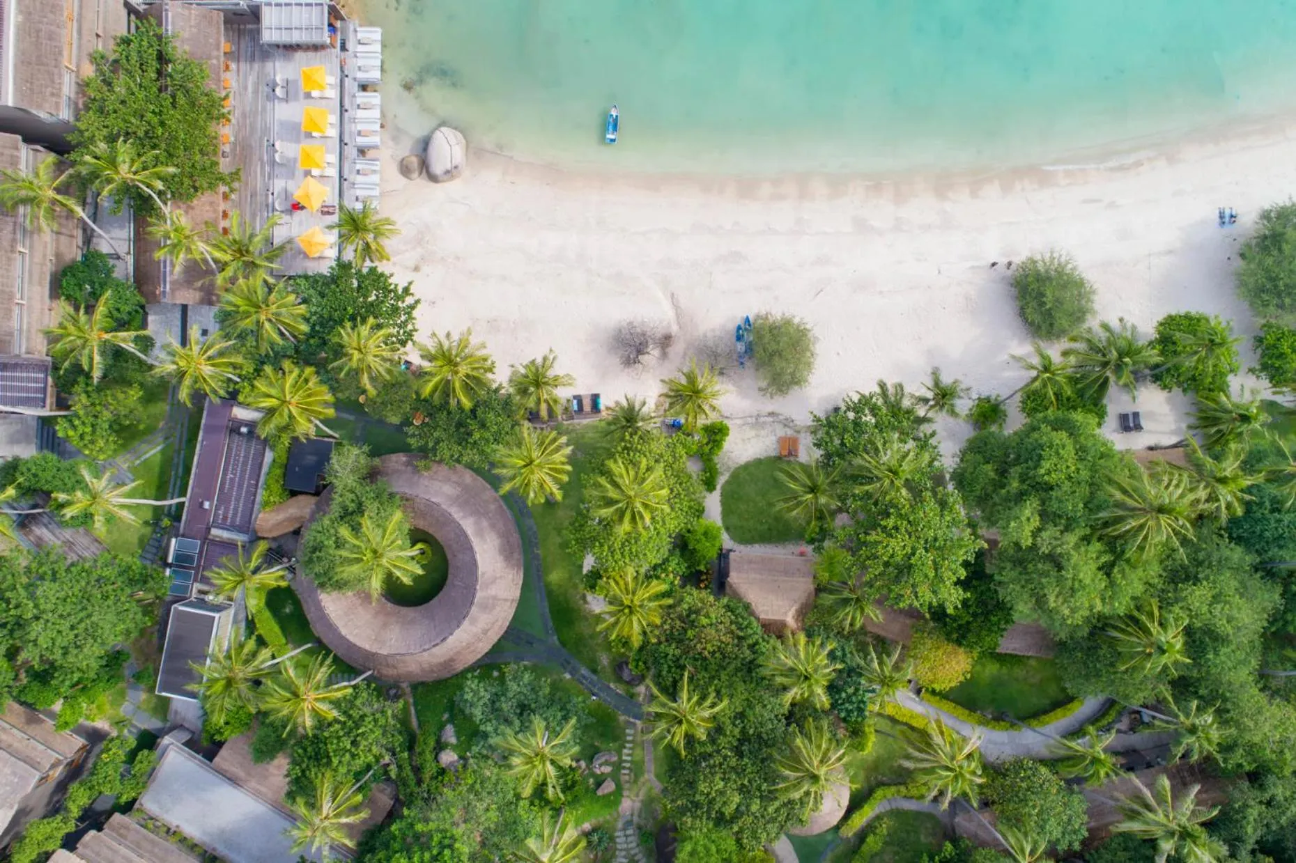 Bird's eye view in Haadtien Beach Resort
