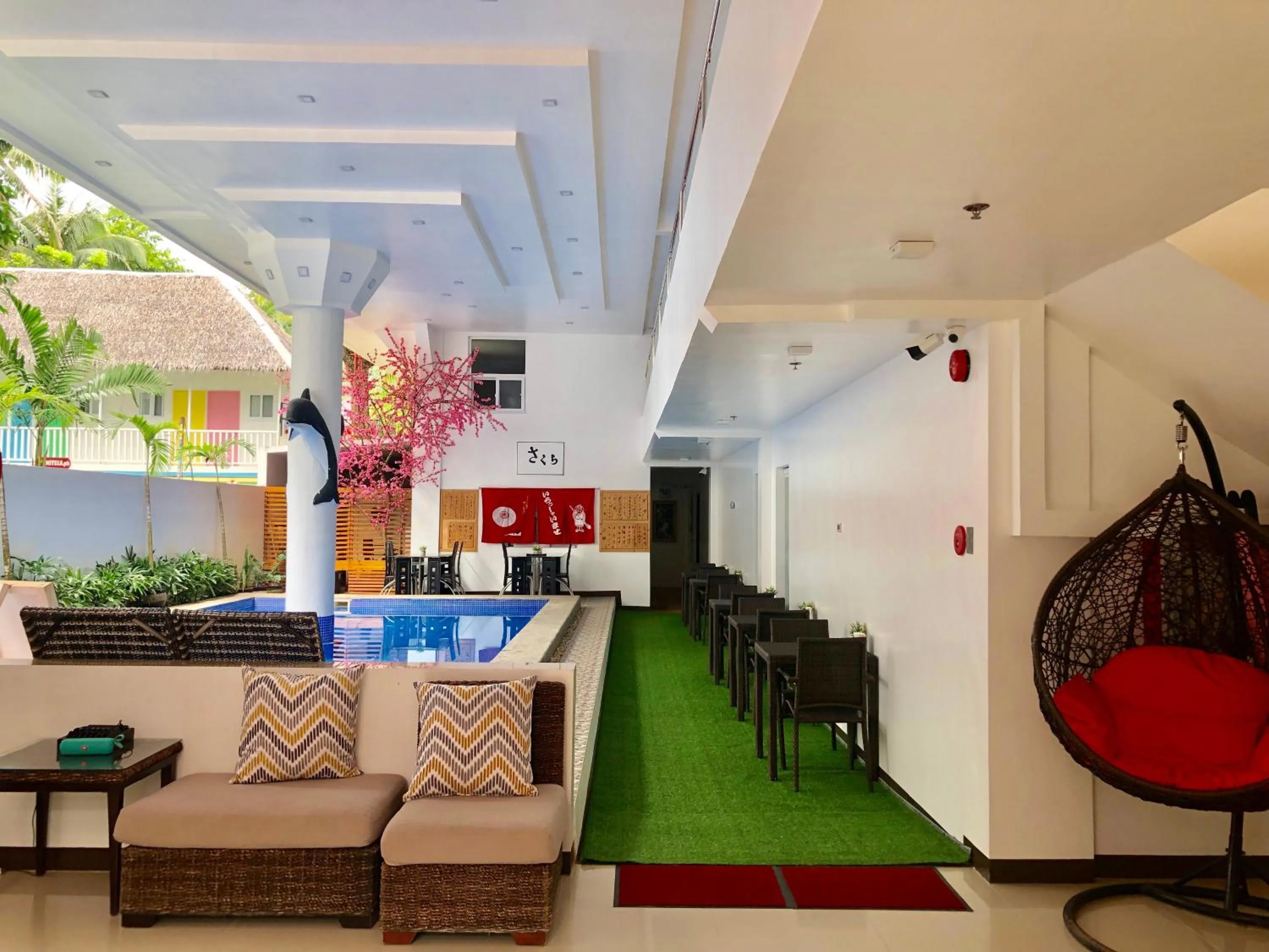 Lobby or reception in IL Mare Sakura Resort Boracay