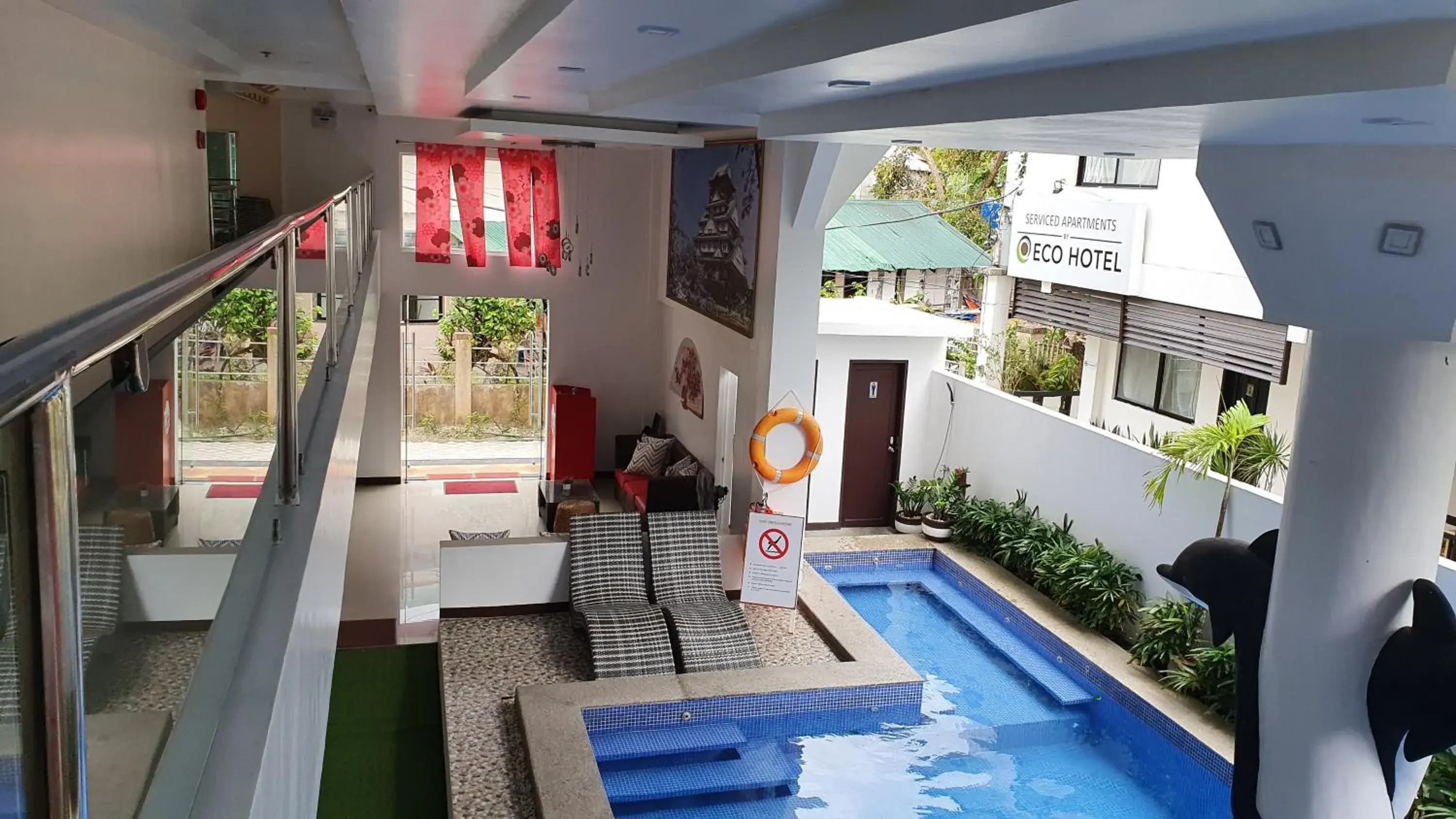 Pool view in IL Mare Sakura Resort Boracay Pool view in IL Mare Sakura Resort Boracay