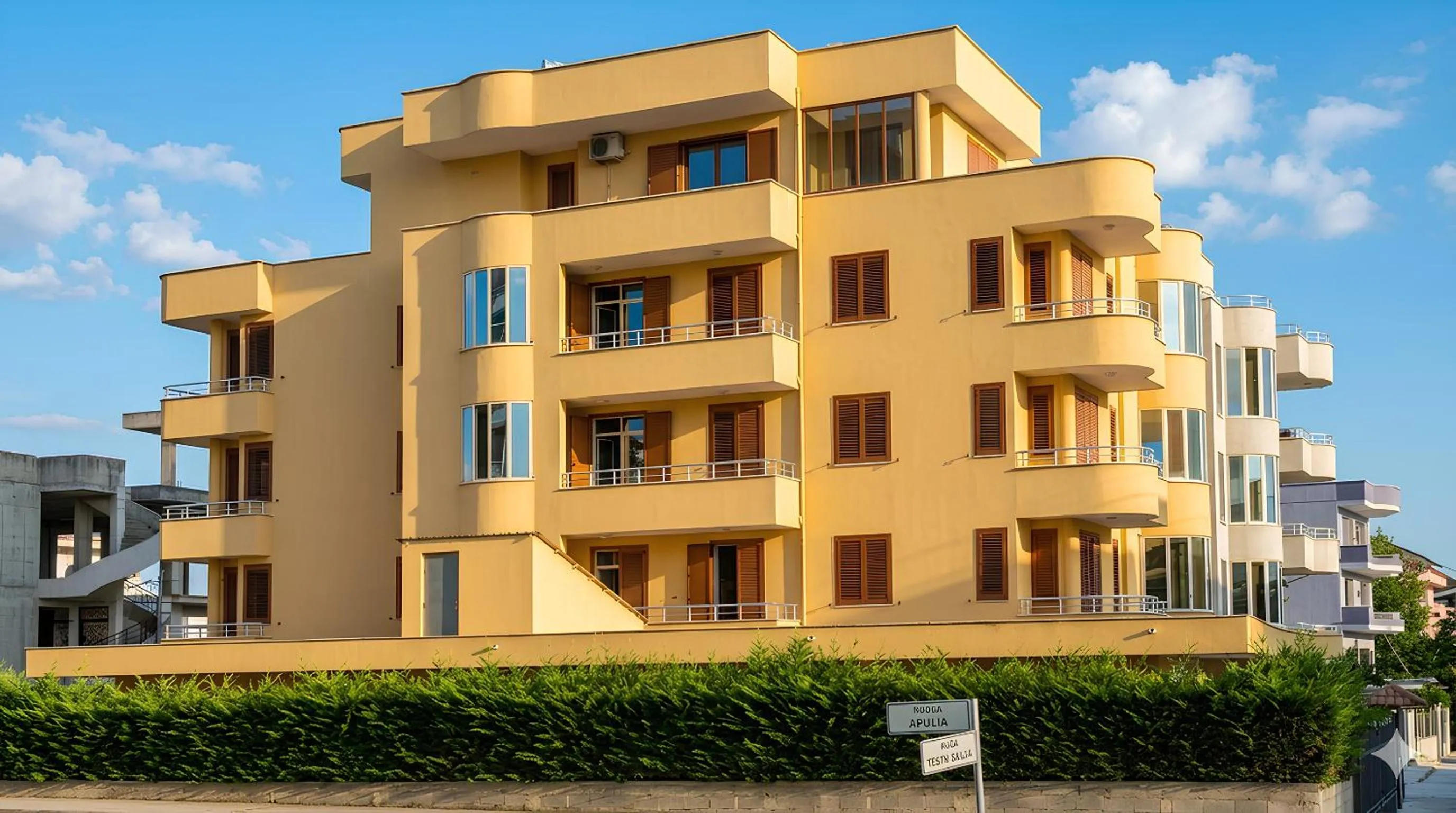 Property building in Apartments Vila Cala