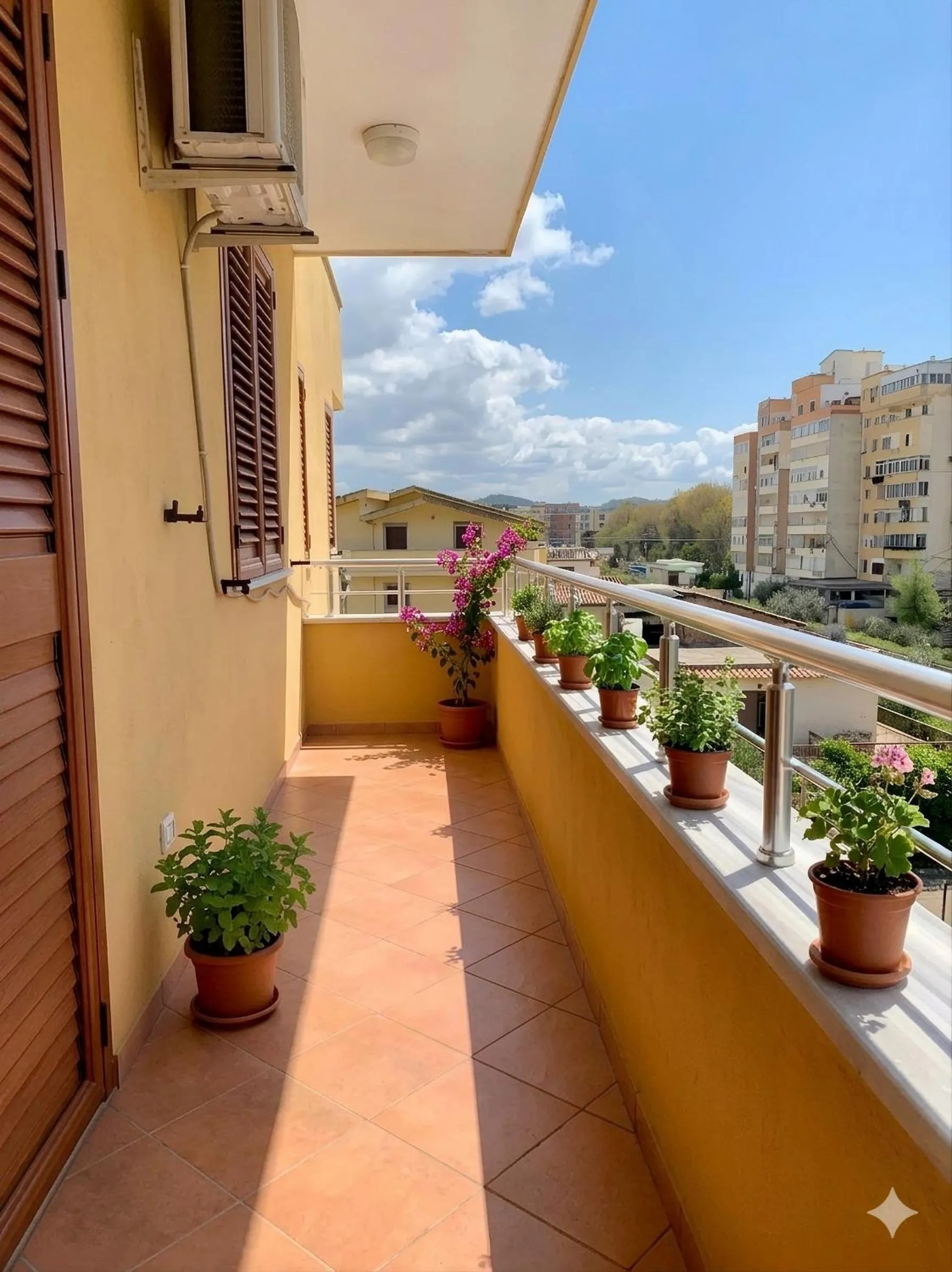 Balcony/Terrace in Apartments Vila Cala