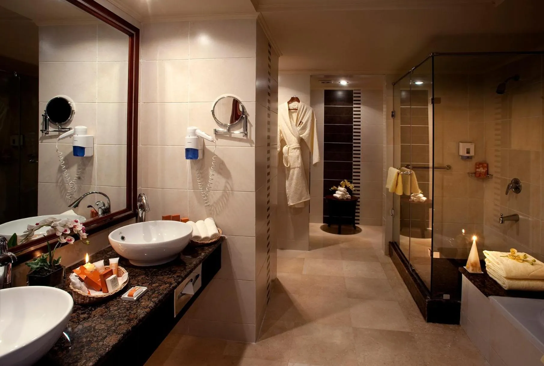 Shower in Stella Golf Hotel