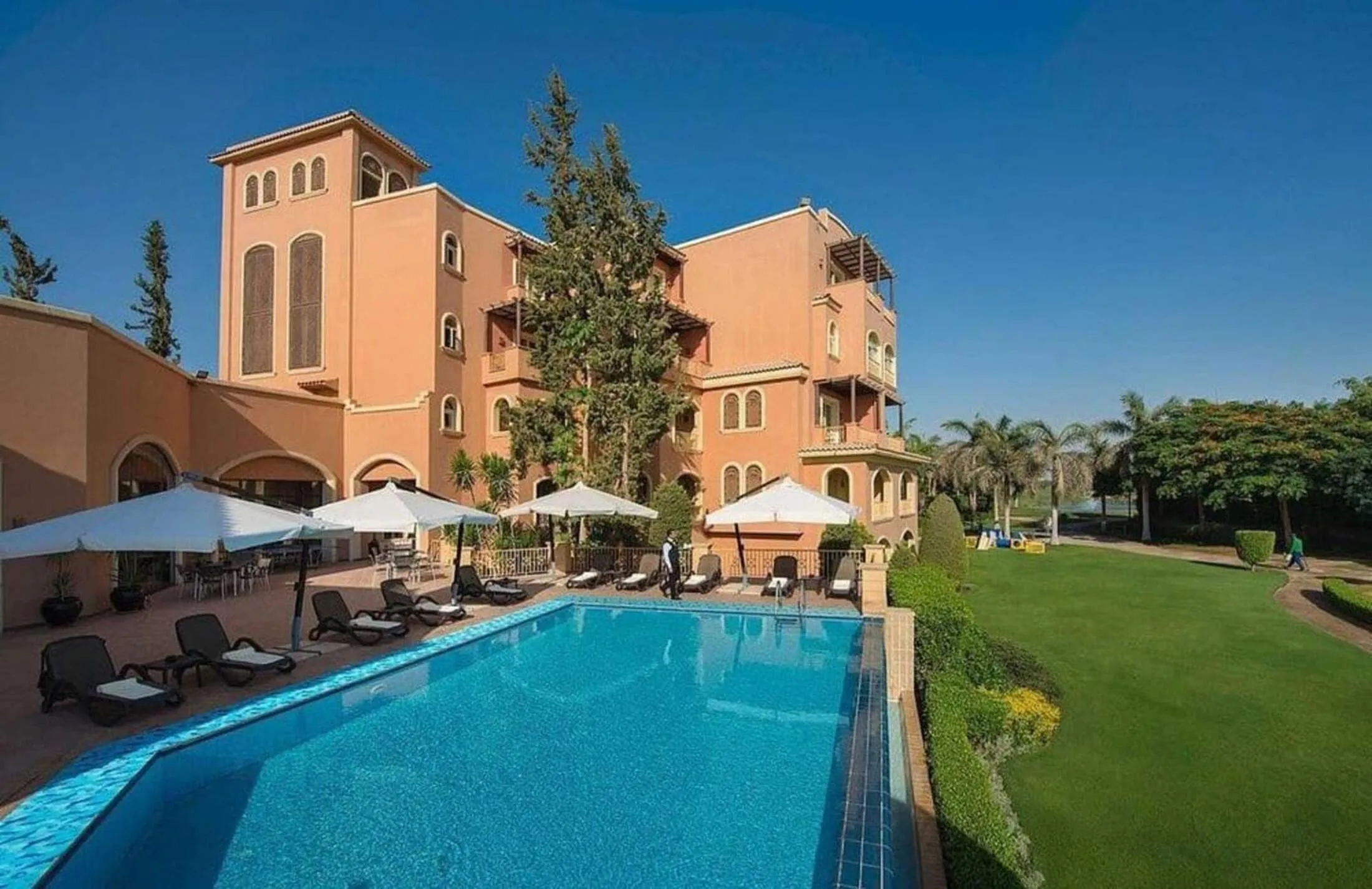 Swimming pool in Stella Golf Hotel