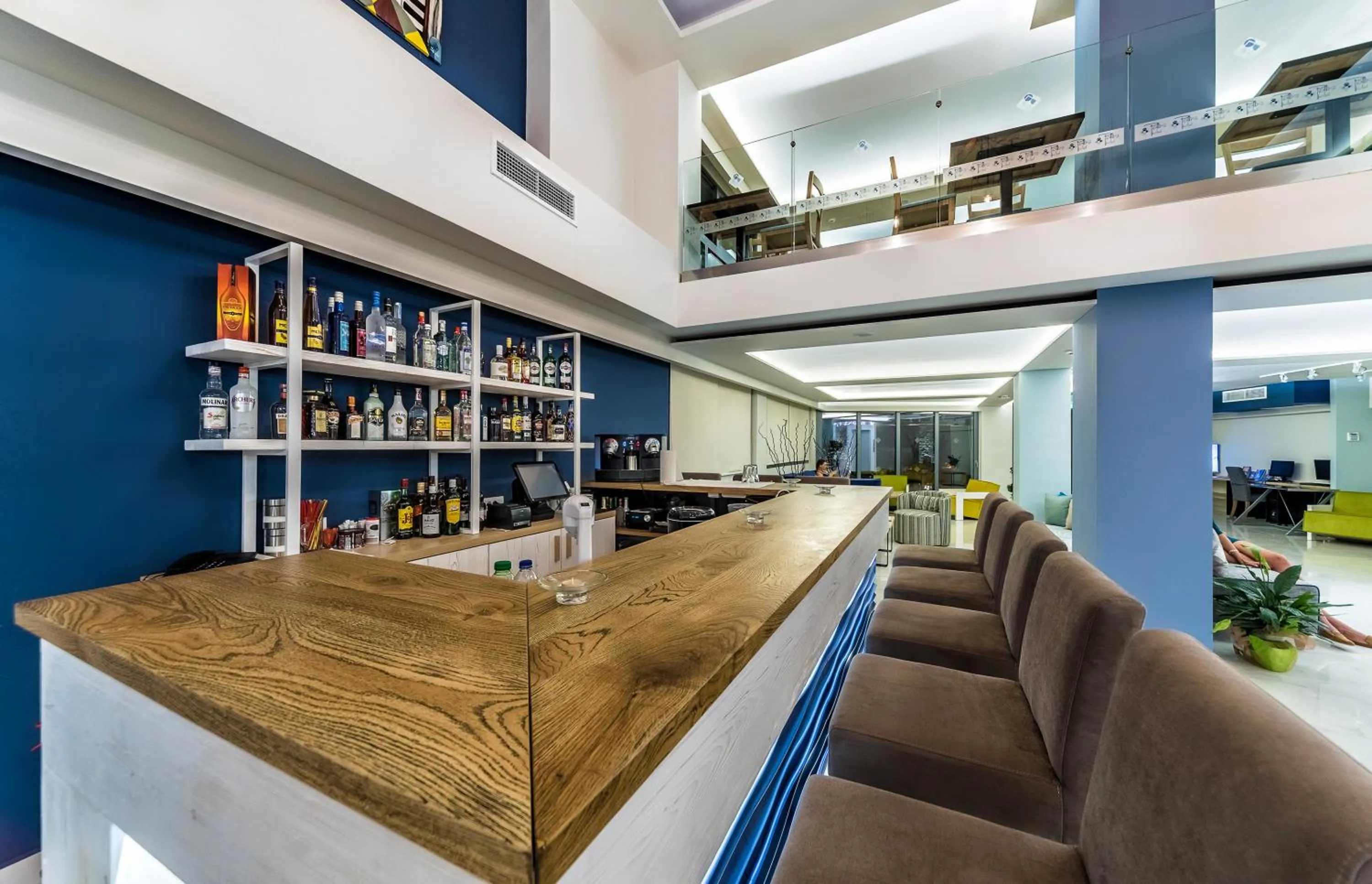 Lobby or reception in Pollis Hotel