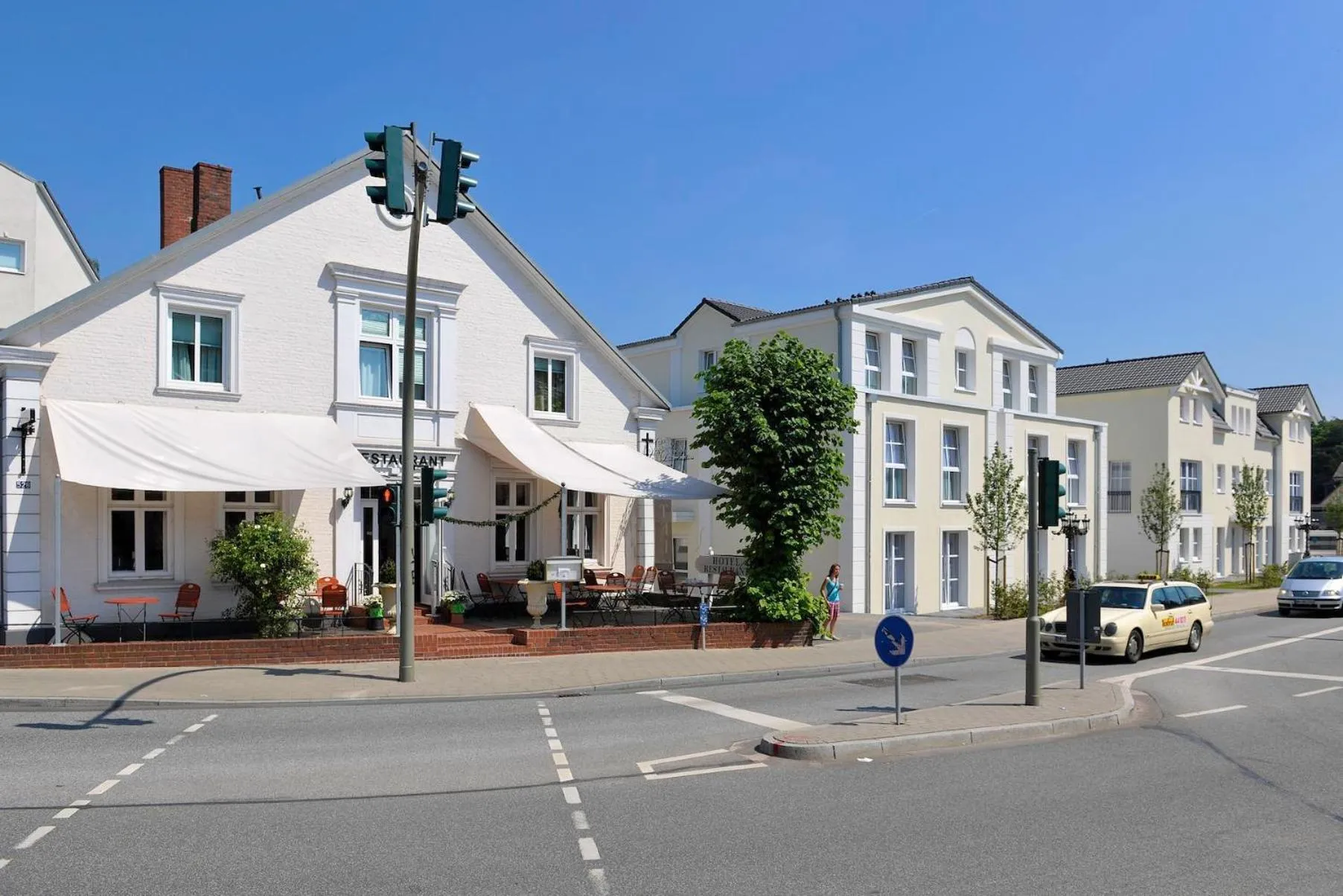 Facade/entrance in Hotel Behrmann