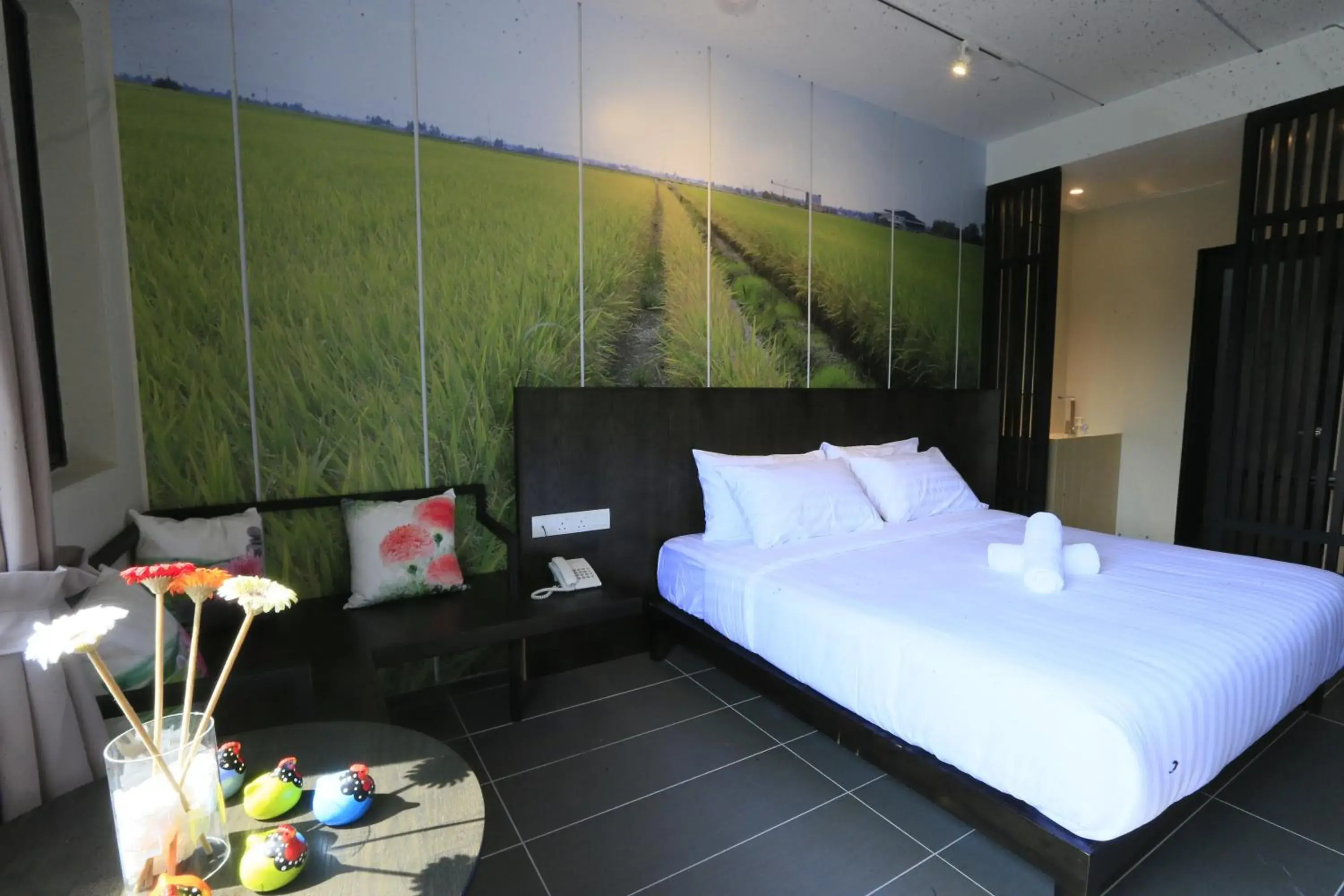 Bed in Vi Boutique Hotel