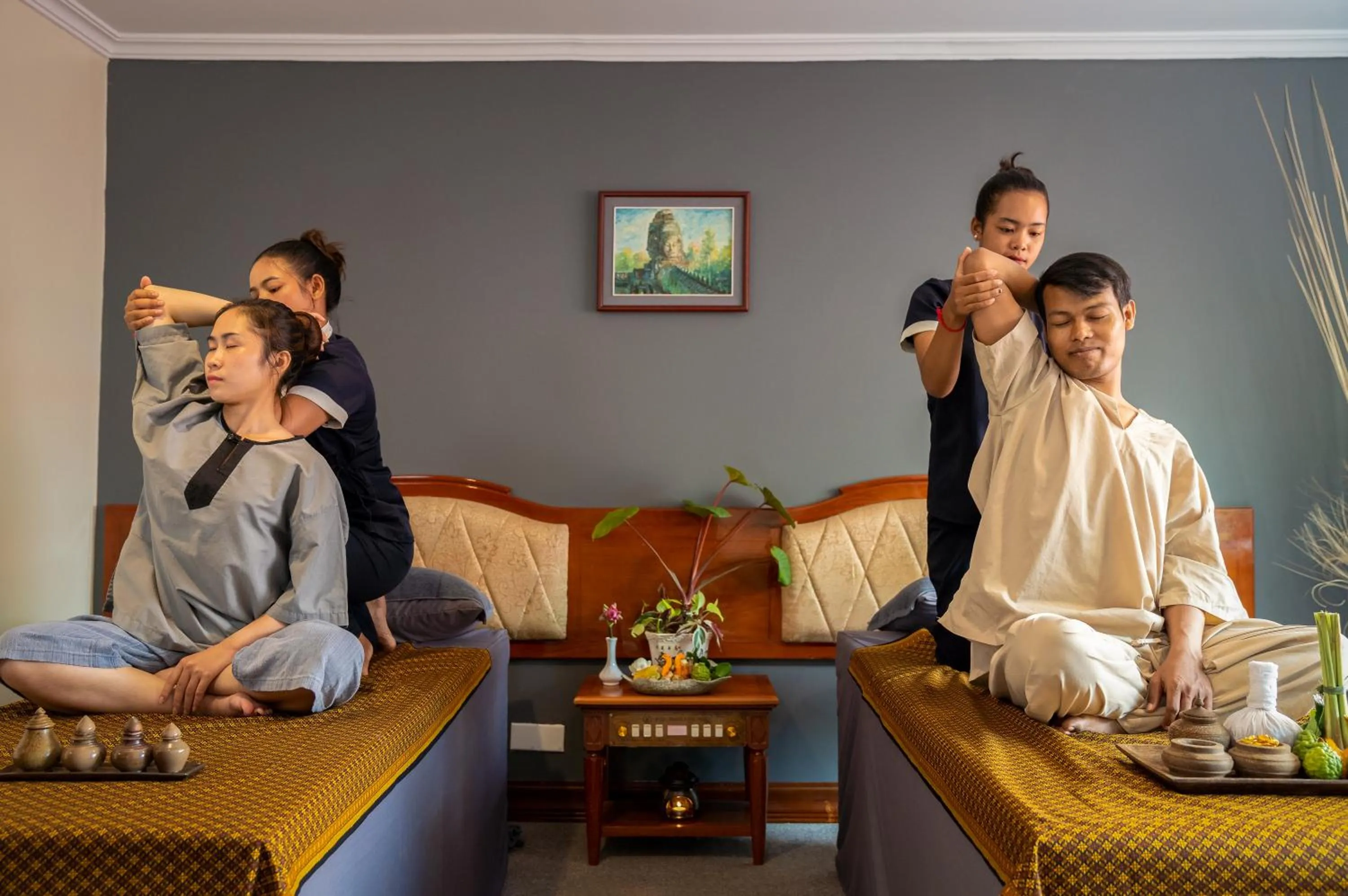 Massage in Dragon Royal Angkor Hotel