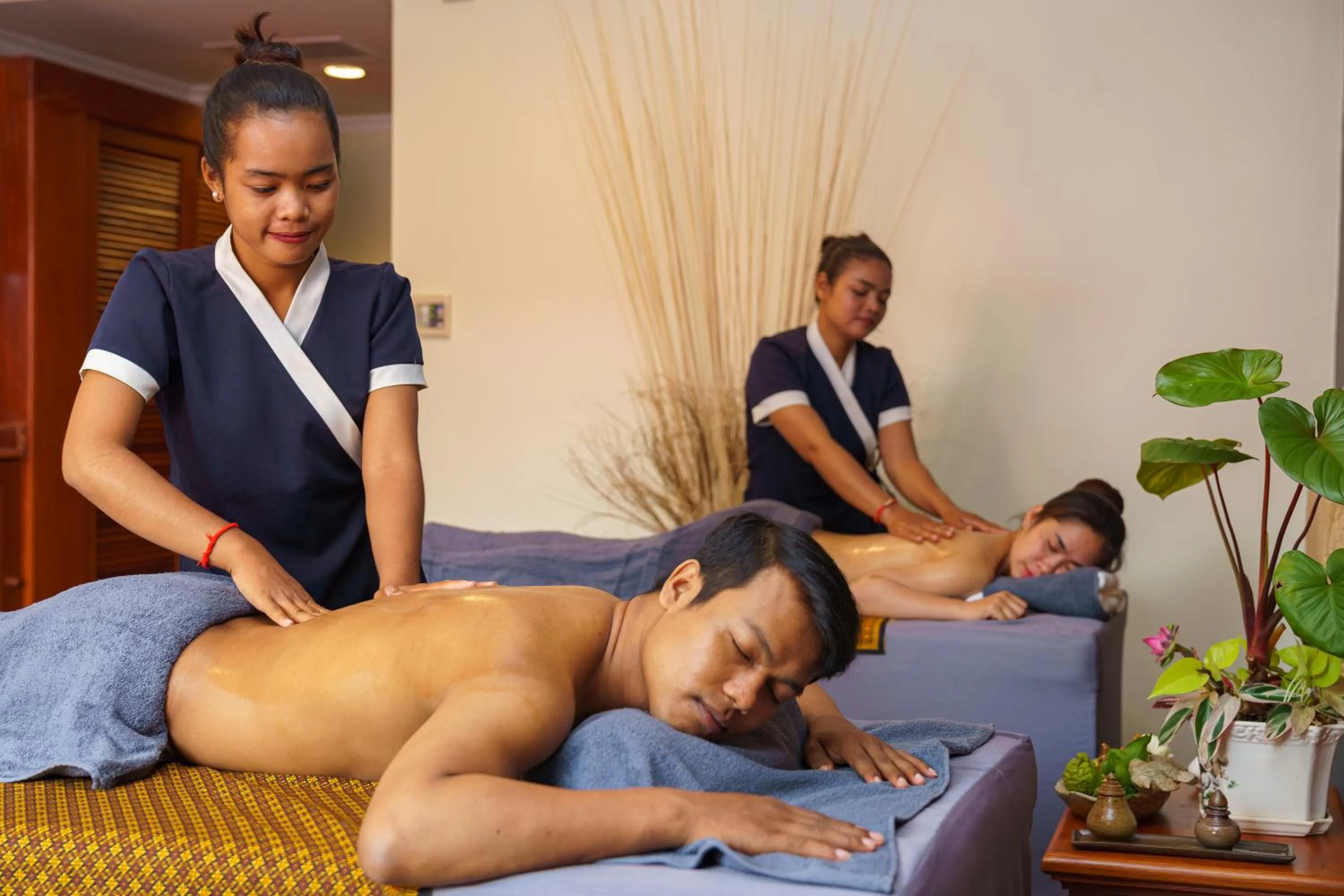 Massage in Dragon Royal Angkor Hotel