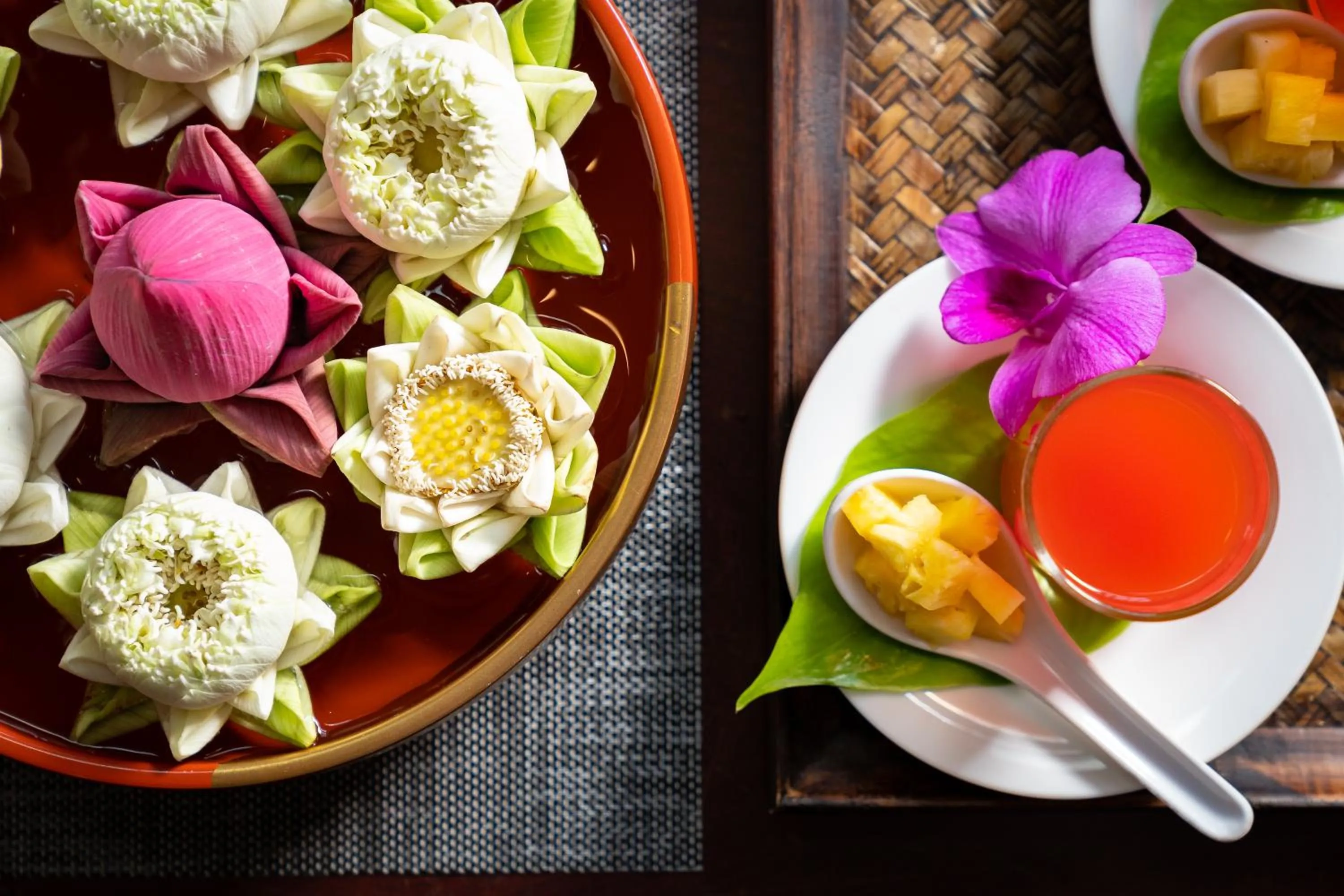 Food and drinks in Dragon Royal Angkor Hotel