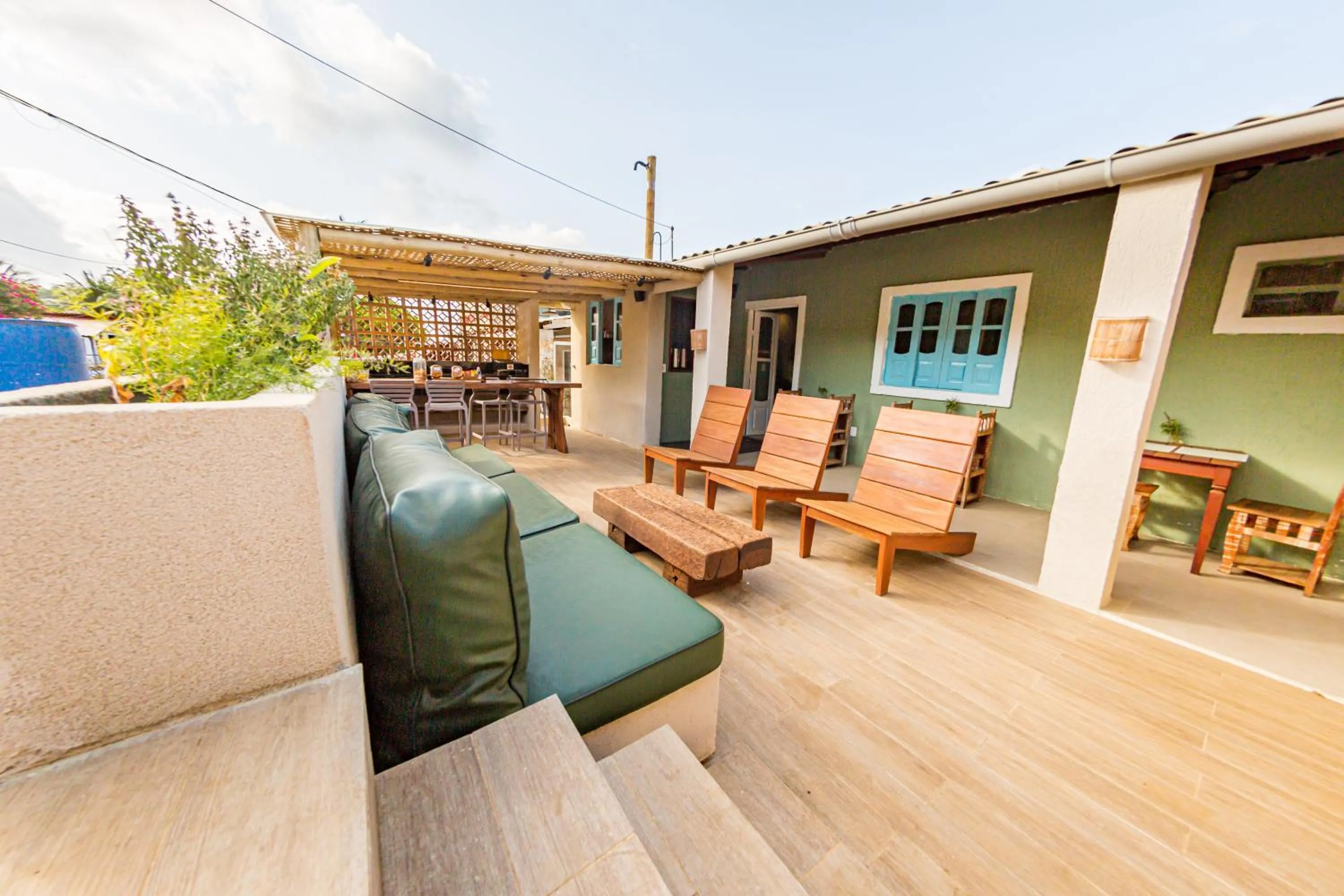 Lounge or bar in EcoCharme Pousada Varandinha