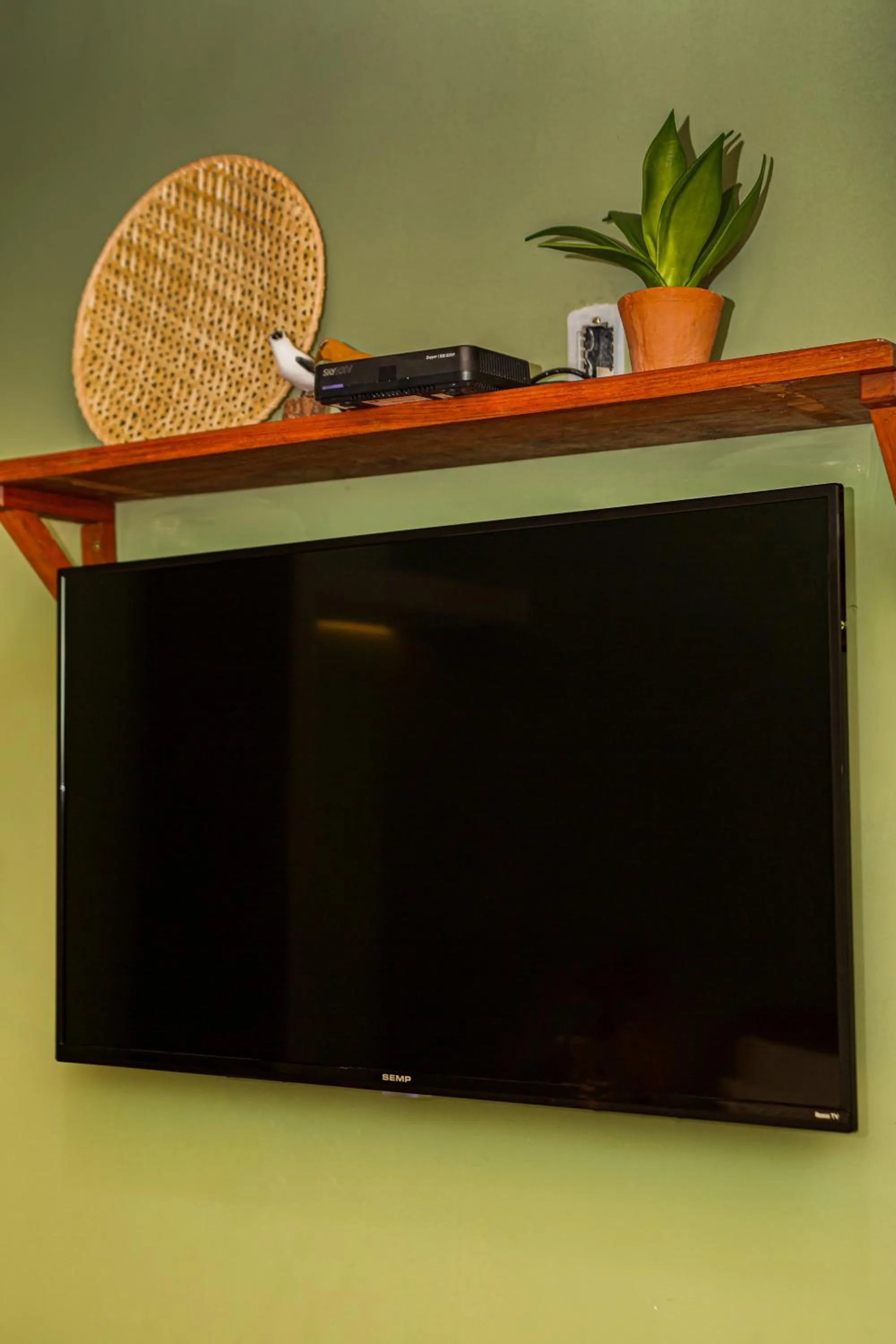 TV and multimedia in EcoCharme Pousada Varandinha