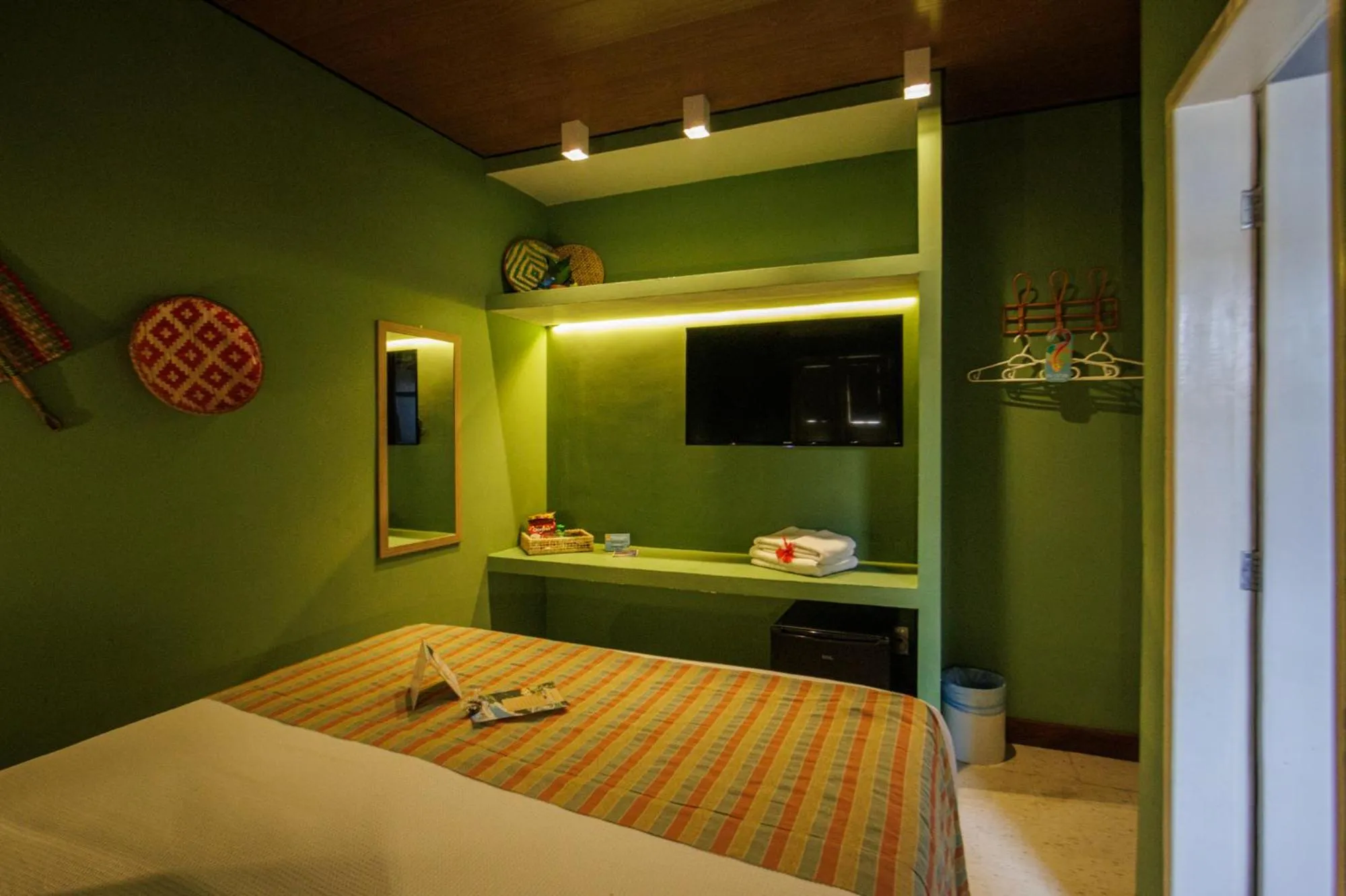 Bedroom, Bed in EcoCharme Pousada Varandinha