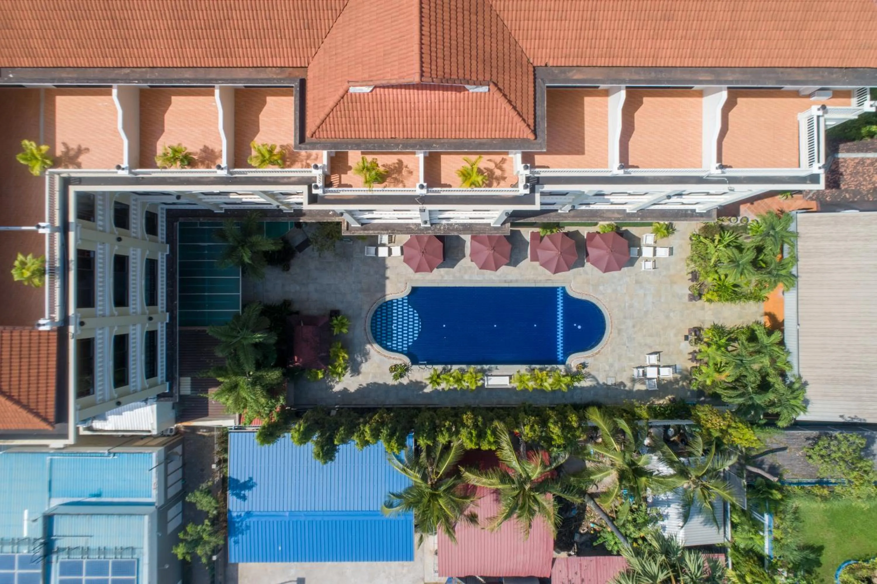 Swimming pool in Monoreach Angkor Hotel