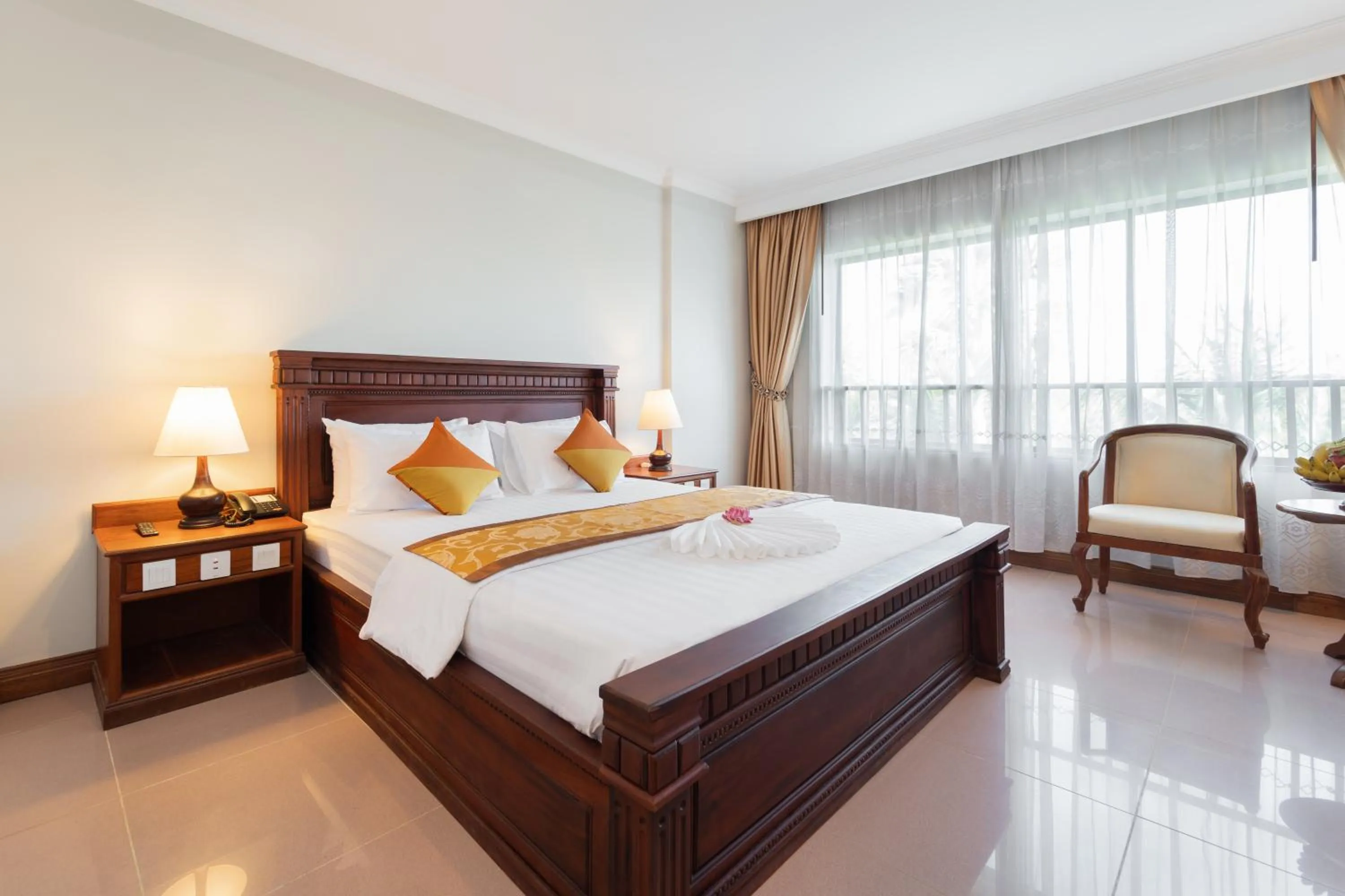 Bedroom, Bed in Monoreach Angkor Hotel