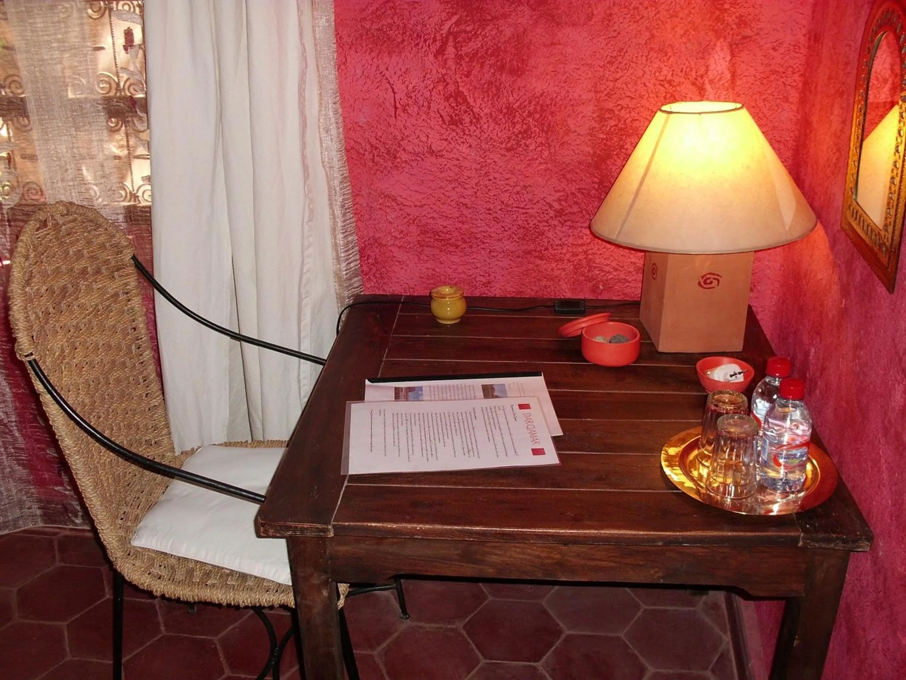 Decorative detail in Dar Qamar