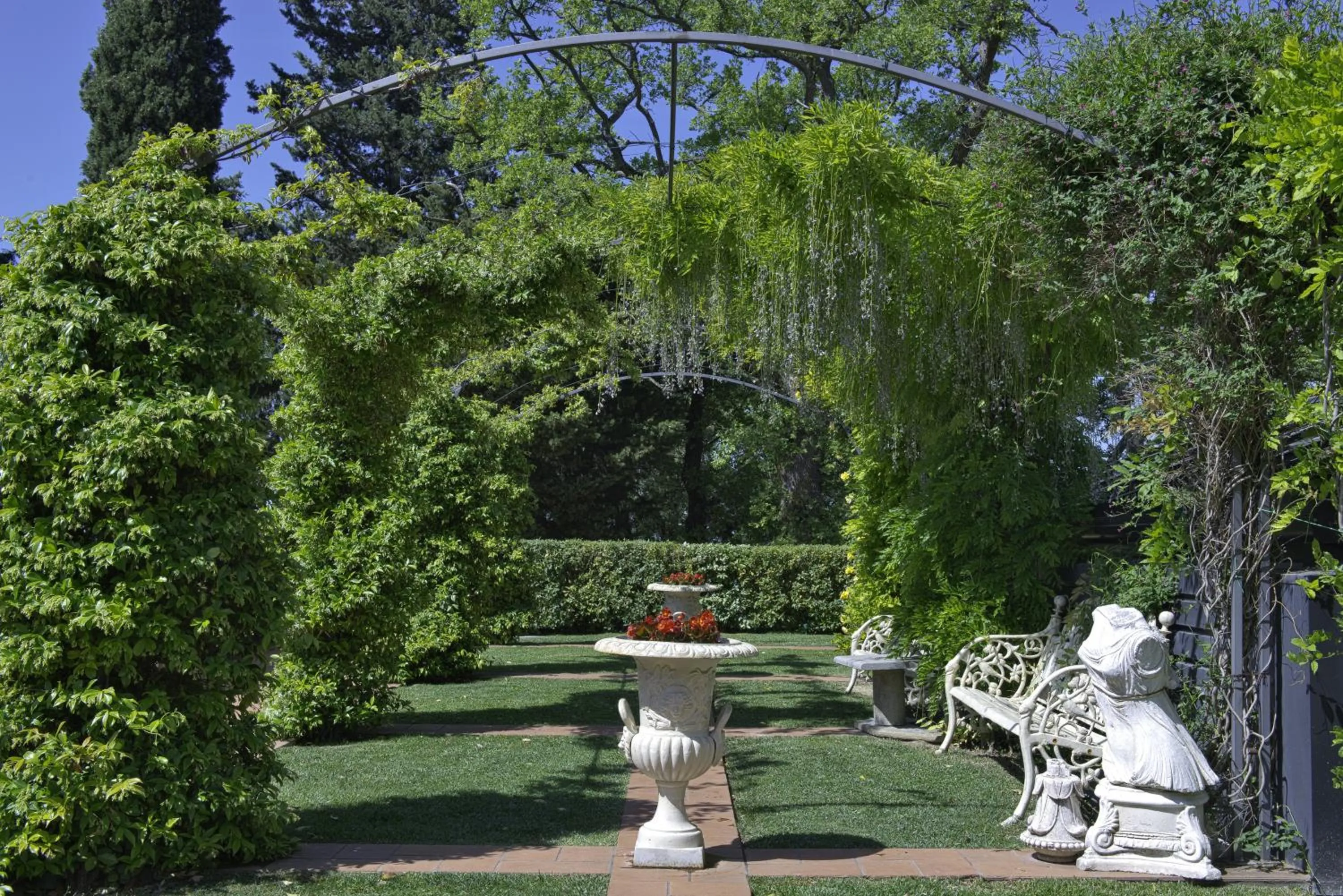 Garden in BV Grand Hotel Assisi