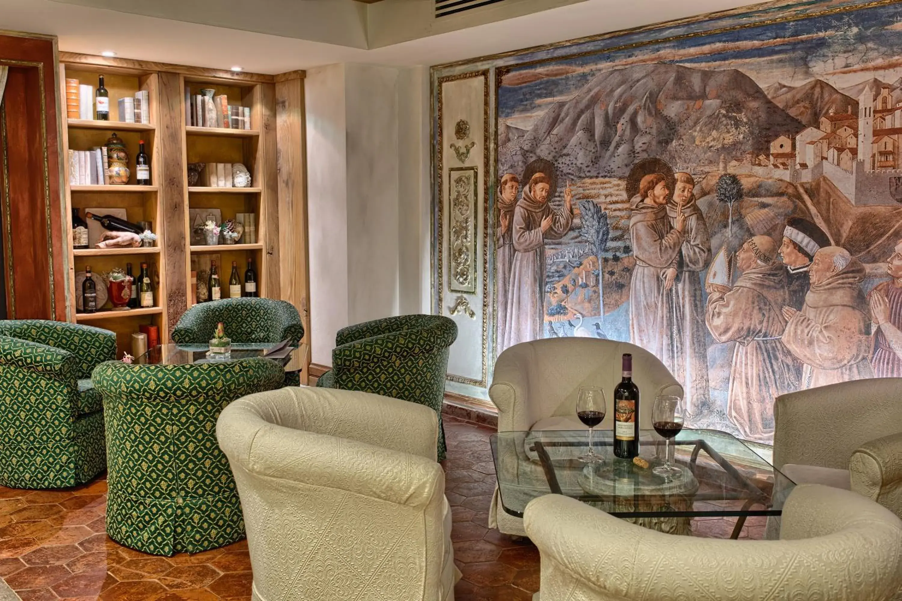 Lobby or reception in BV Grand Hotel Assisi Lobby or reception in BV Grand Hotel Assisi