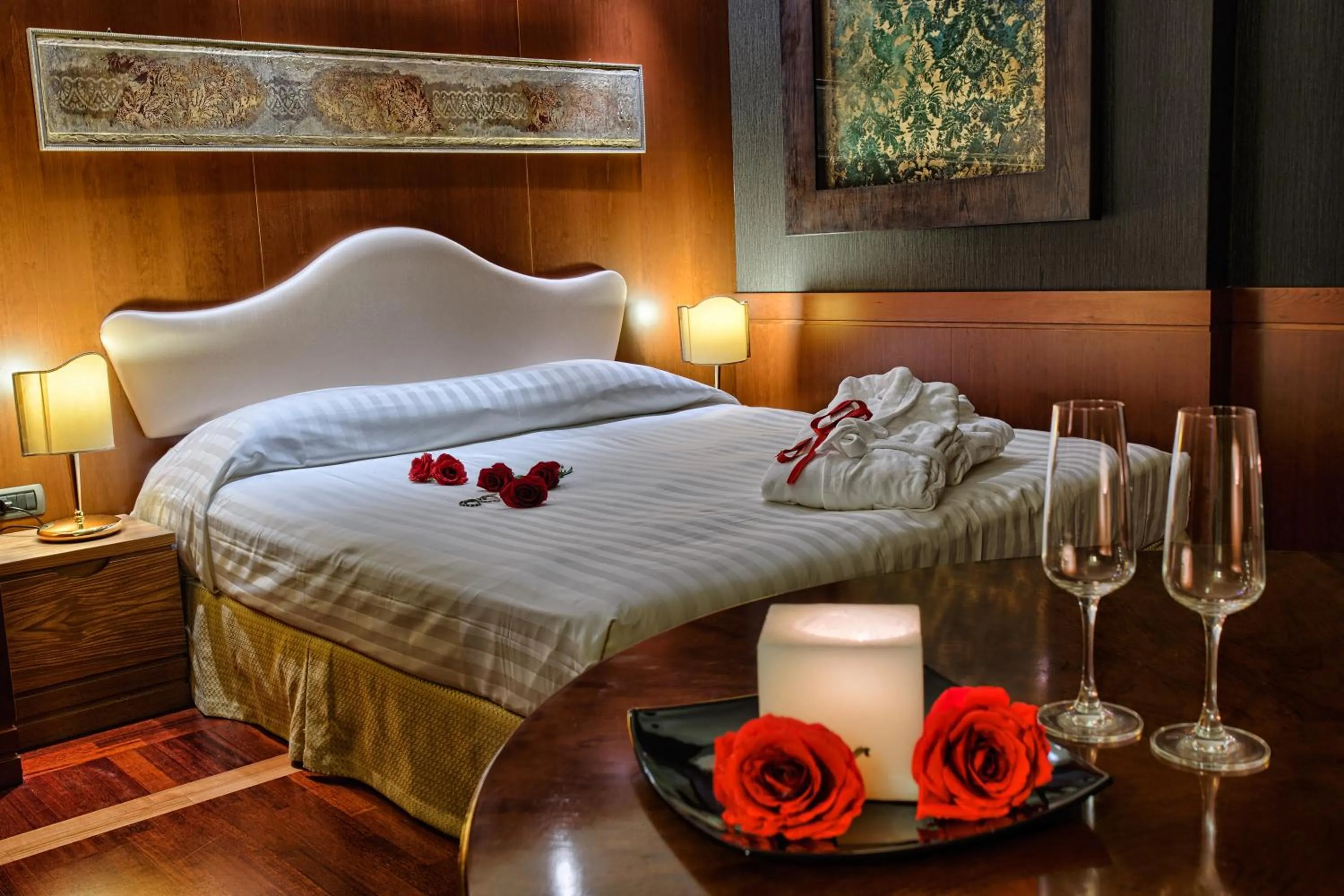 Bed in BV Grand Hotel Assisi