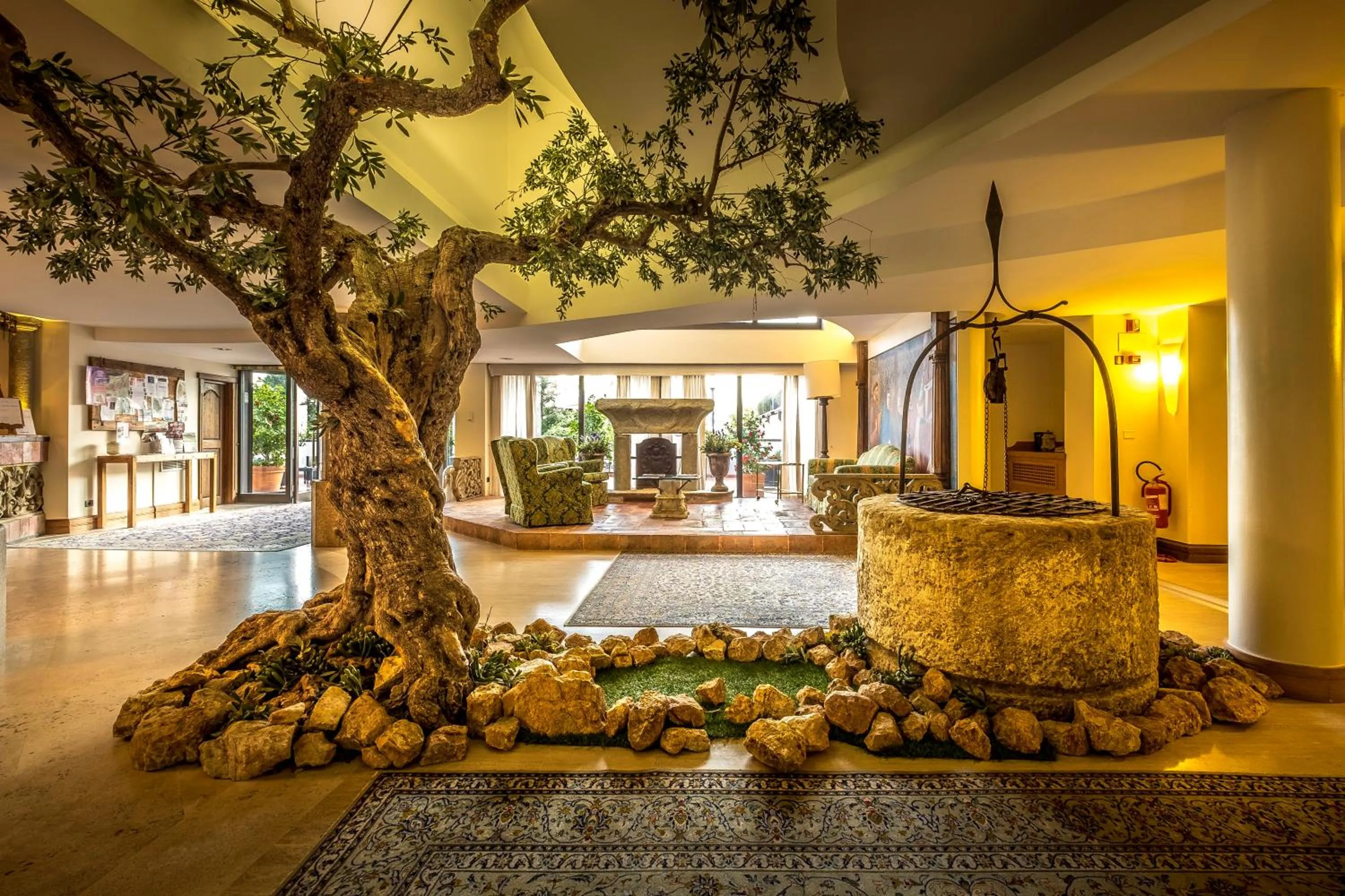 Lobby or reception in BV Grand Hotel Assisi