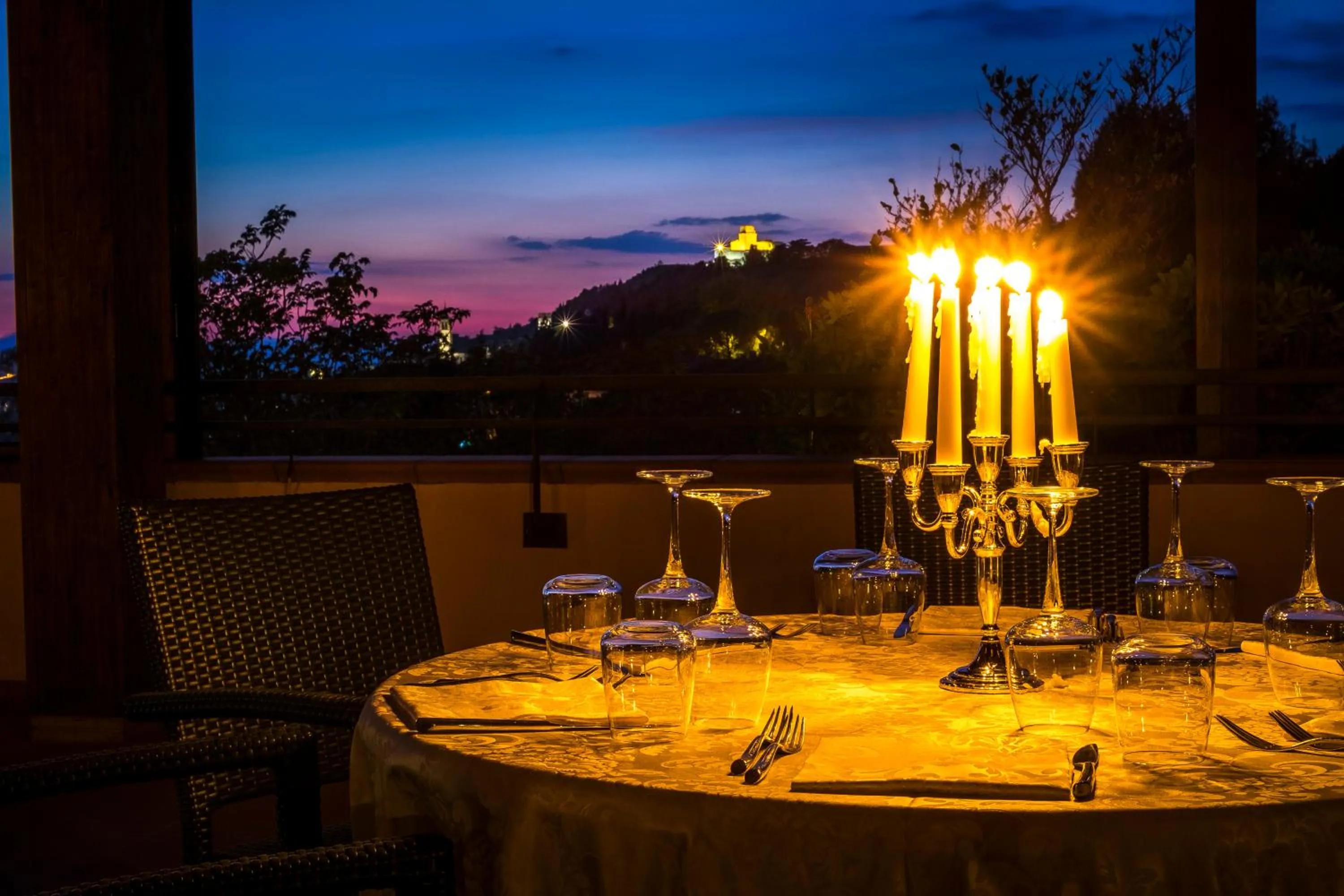 Balcony/Terrace in BV Grand Hotel Assisi