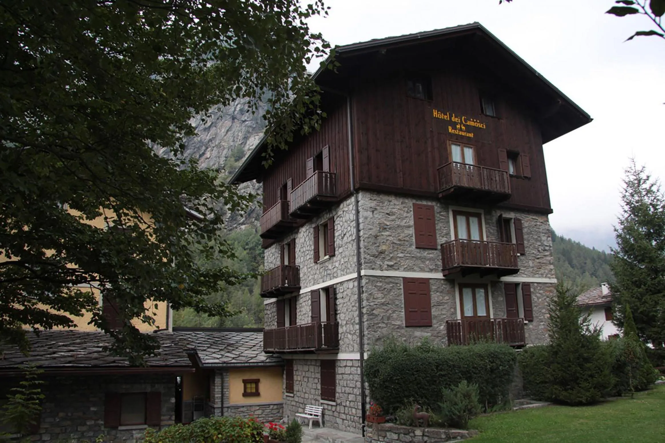 Property building in Hotel Dei Camosci