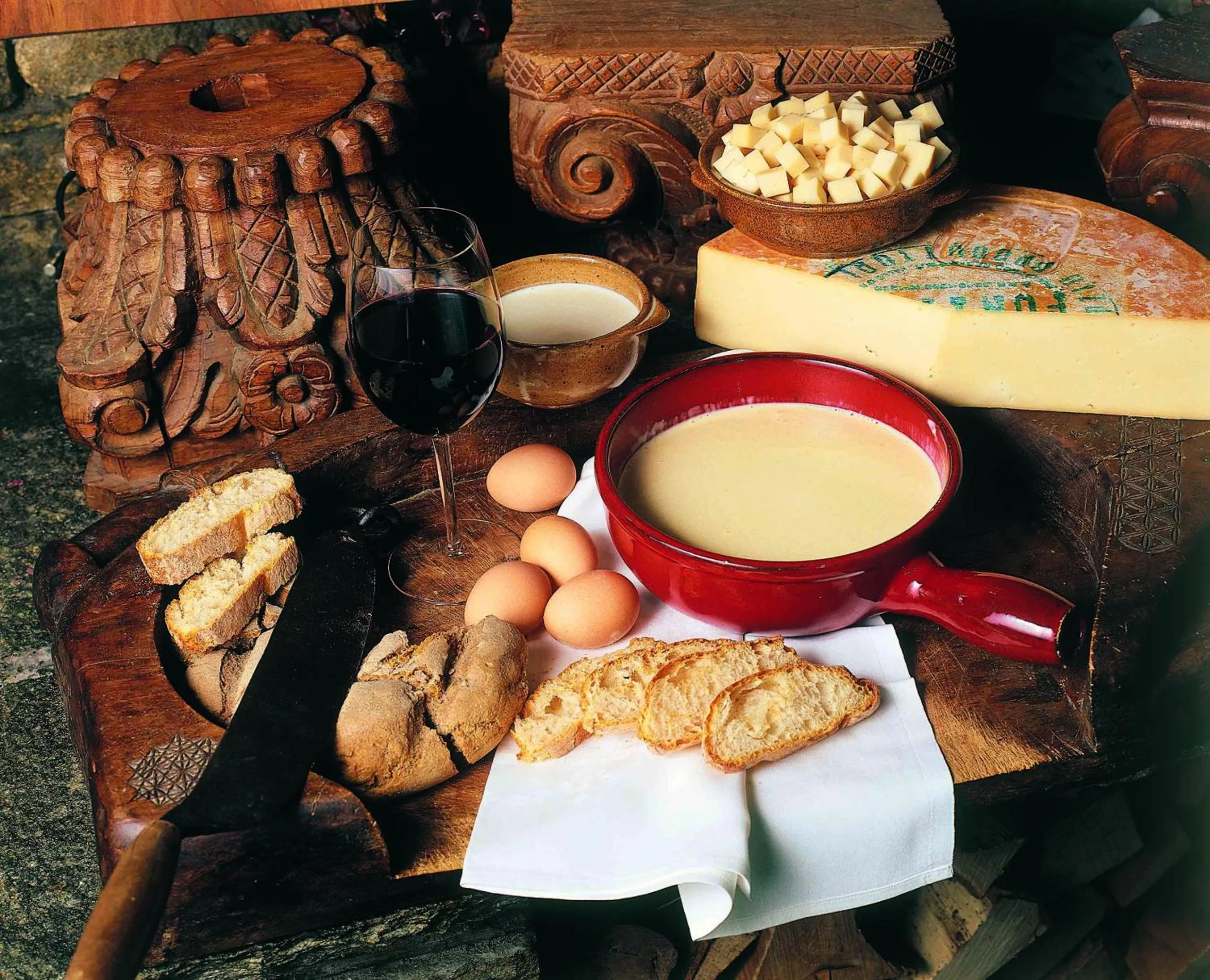 Food close-up in Hotel Dei Camosci